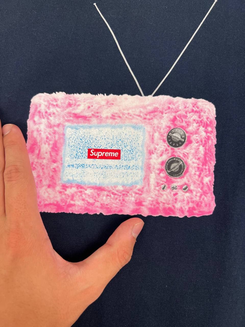 Supreme Supreme Tv Tee Size US M / EU 48-50 / 2 - 4 Thumbnail