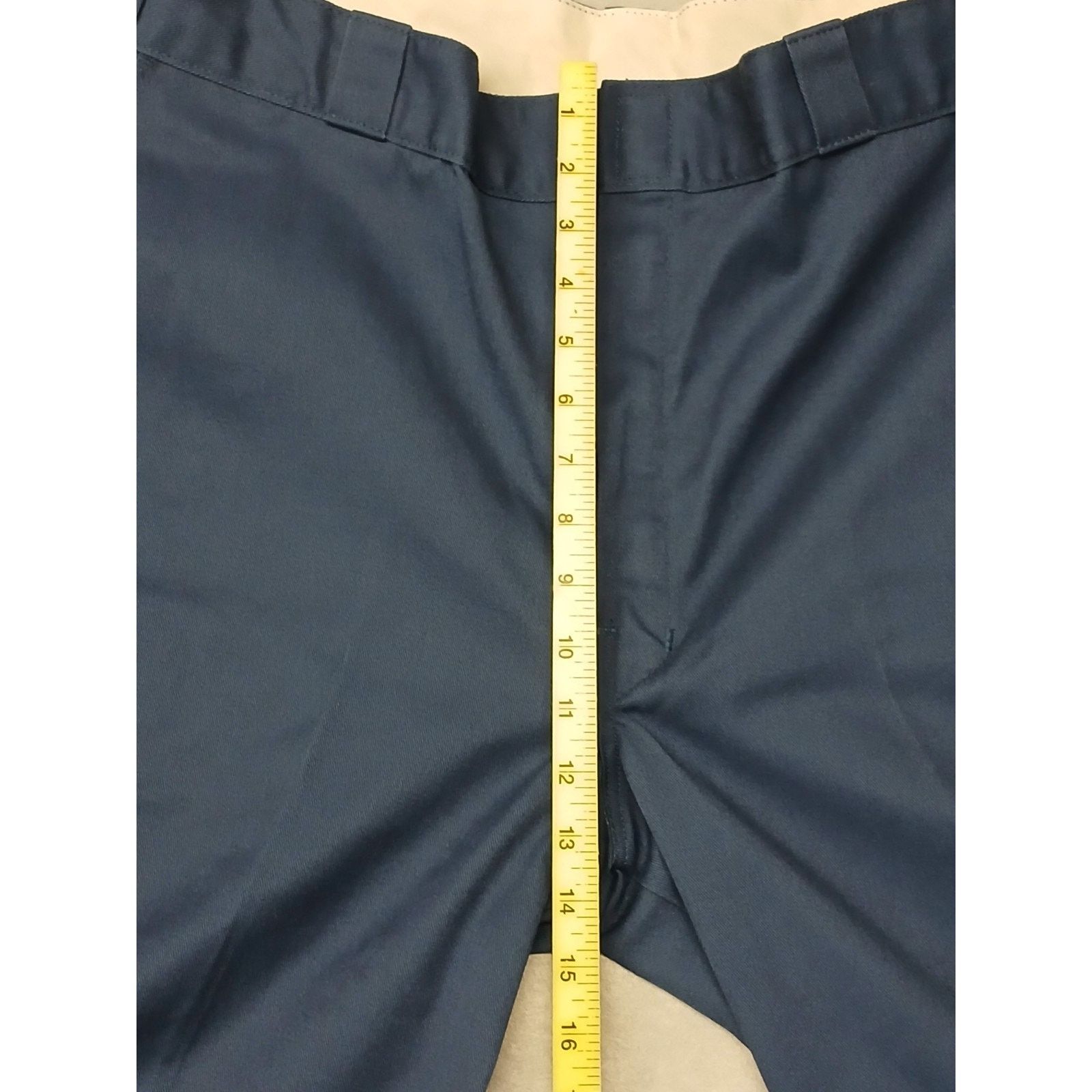 Dickies Dickies (42x30) Navy Blue Dress Chino Khaki Style Pants Size US 42 / EU 58 - 3 Thumbnail