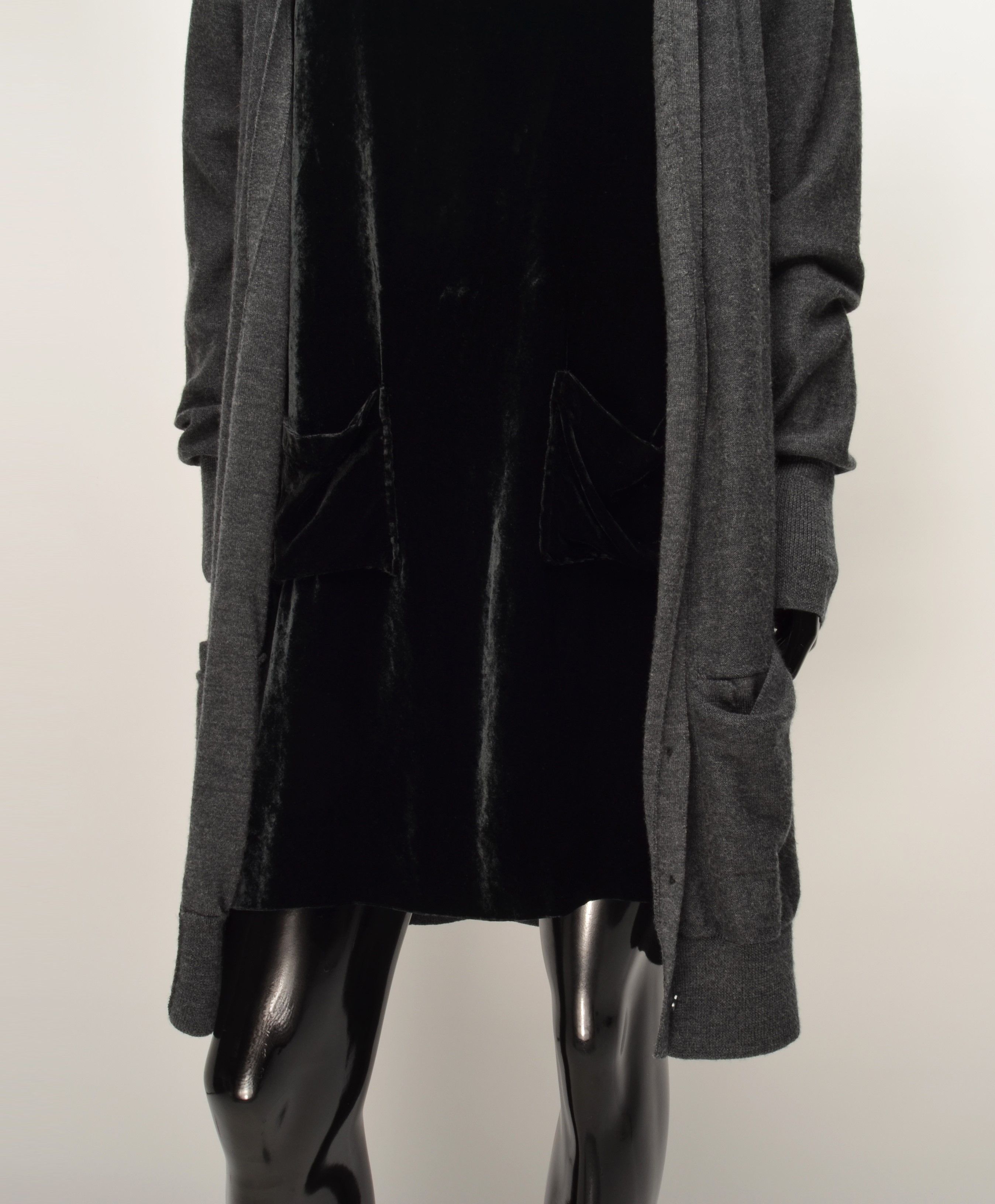 Sonia Rykiel Sonia Rykiel Vintage Open Cardigan Dress Size L / US 10 / IT 46 - 3 Thumbnail