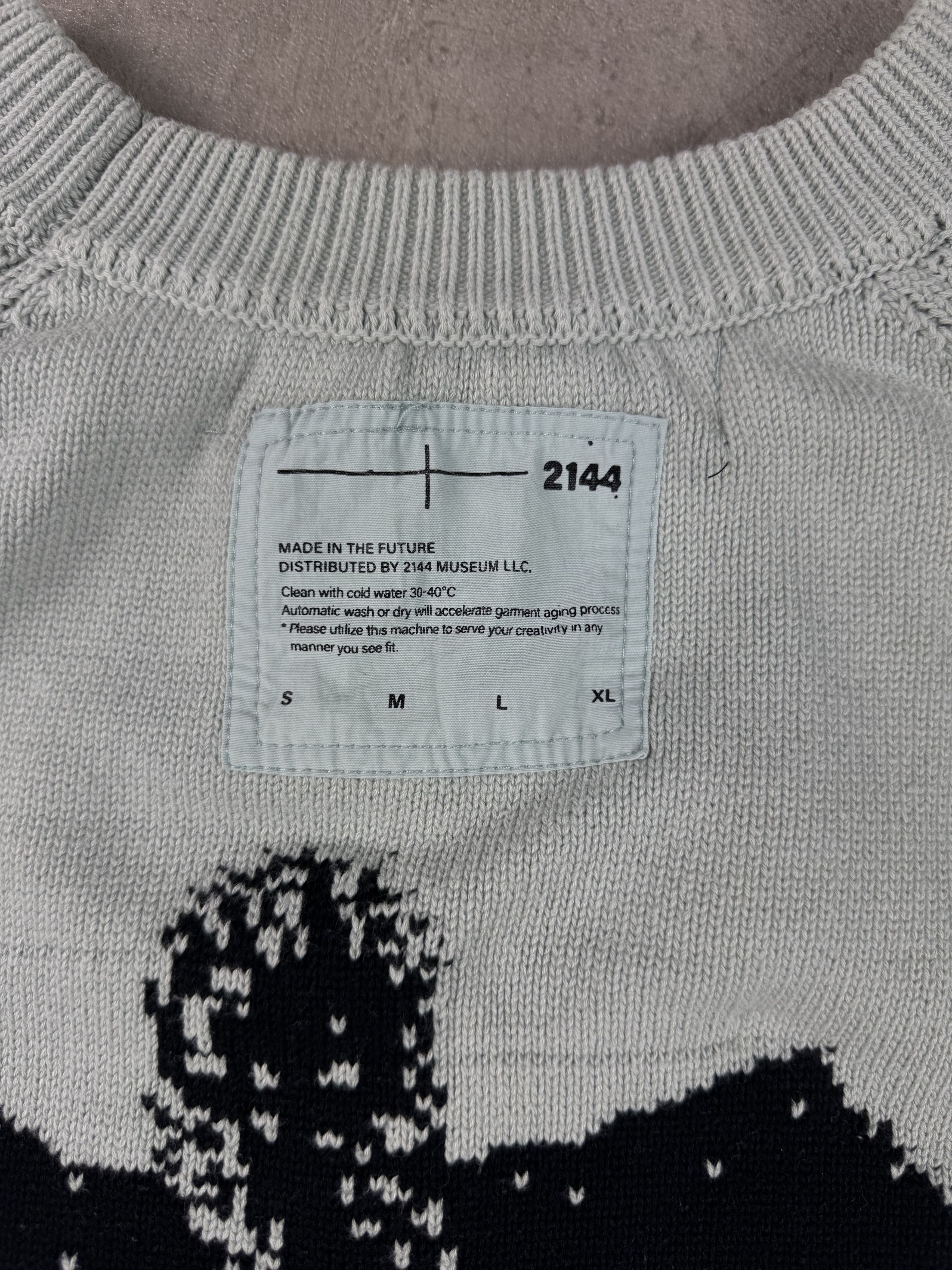 Kody Phillips 2144 MUSEUM AW20 Dye Intarsia Knit Sweatshirt Size Large Size US L / EU 52-54 / 3 - 12 Thumbnail