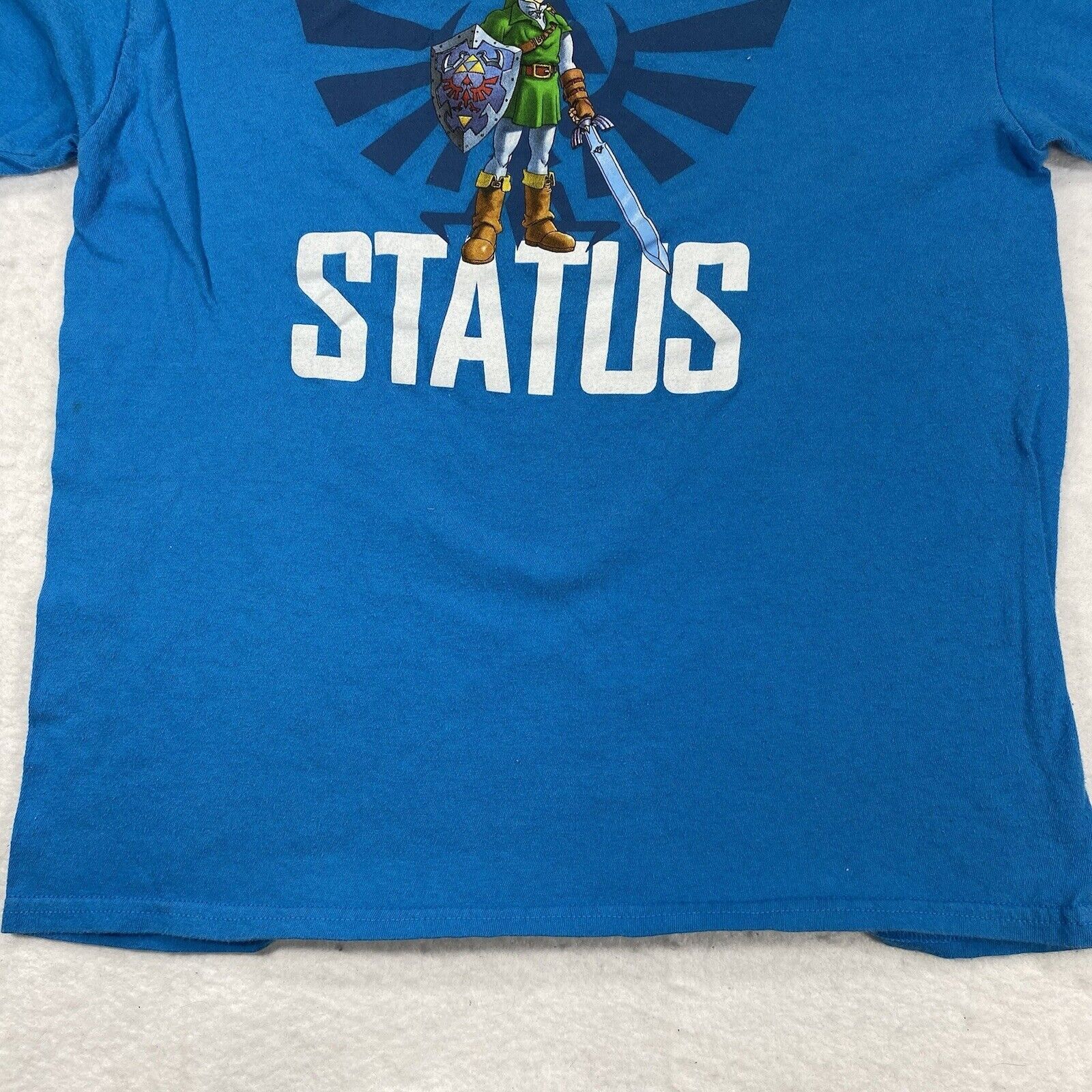 Nintendo The Legend of Zelda Small Blue Link Graphic T Shirt 2018 Size S / US 4 / IT 40 - 6 Thumbnail