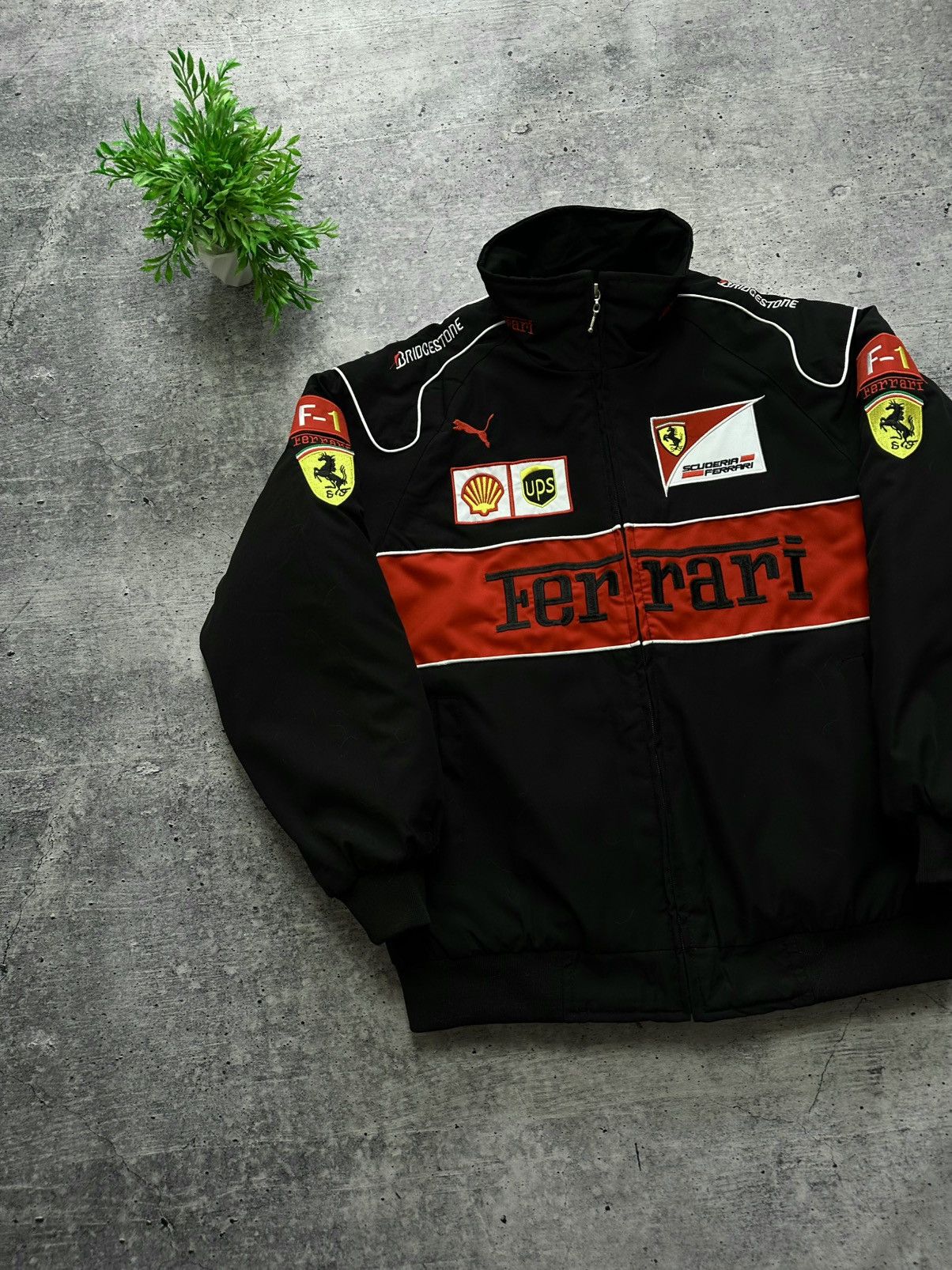 Ferrari Vintage Scuderia Ferrari Formula 1 Racing F1 Jacket Size US M / EU 48-50 / 2 - 1 Thumbnail