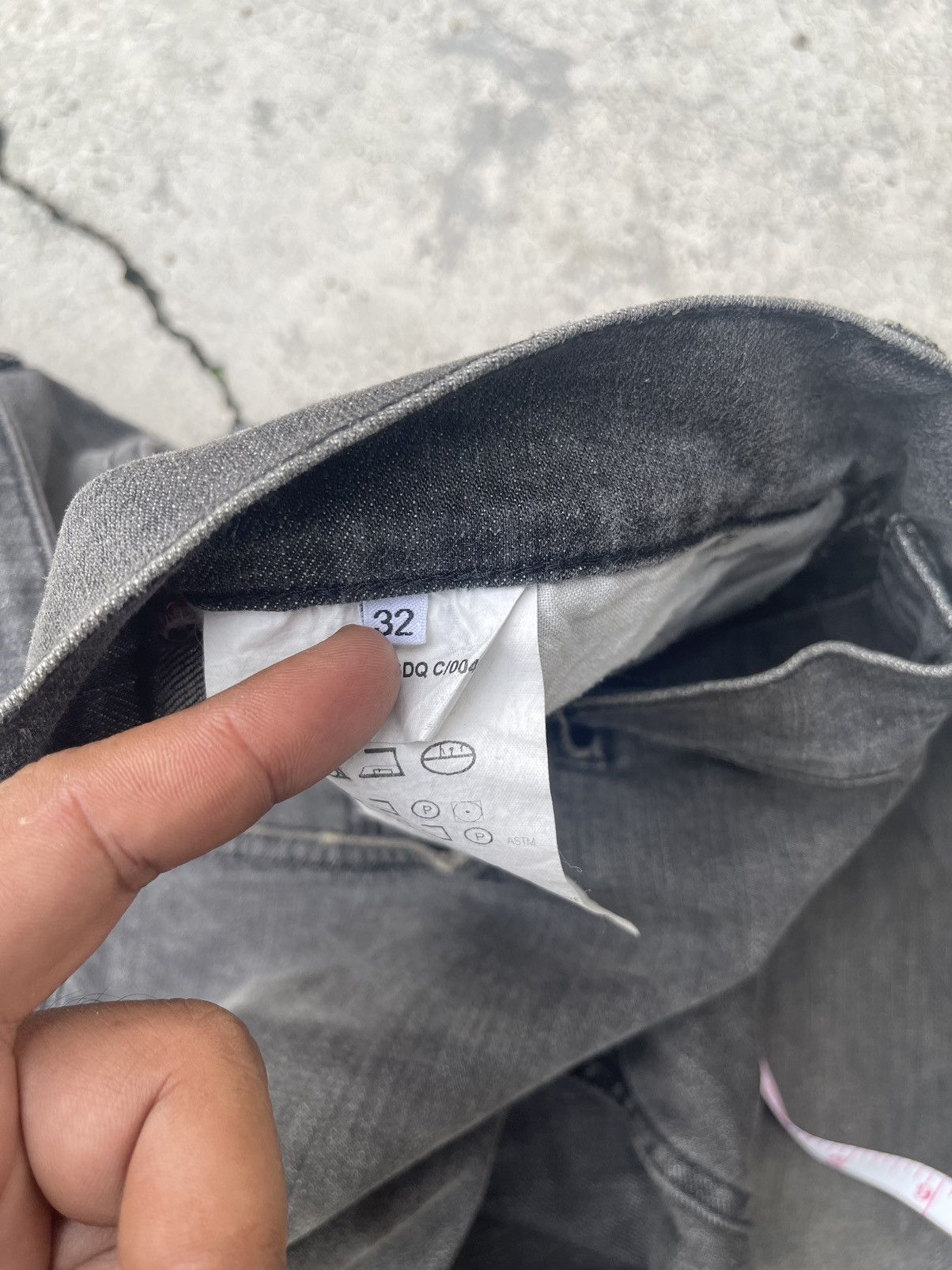 Helmut Lang Helmut Lang Denim Jeans Black Faded W32 L39 Made In Italy Size US 32 / EU 48 - 7 Thumbnail