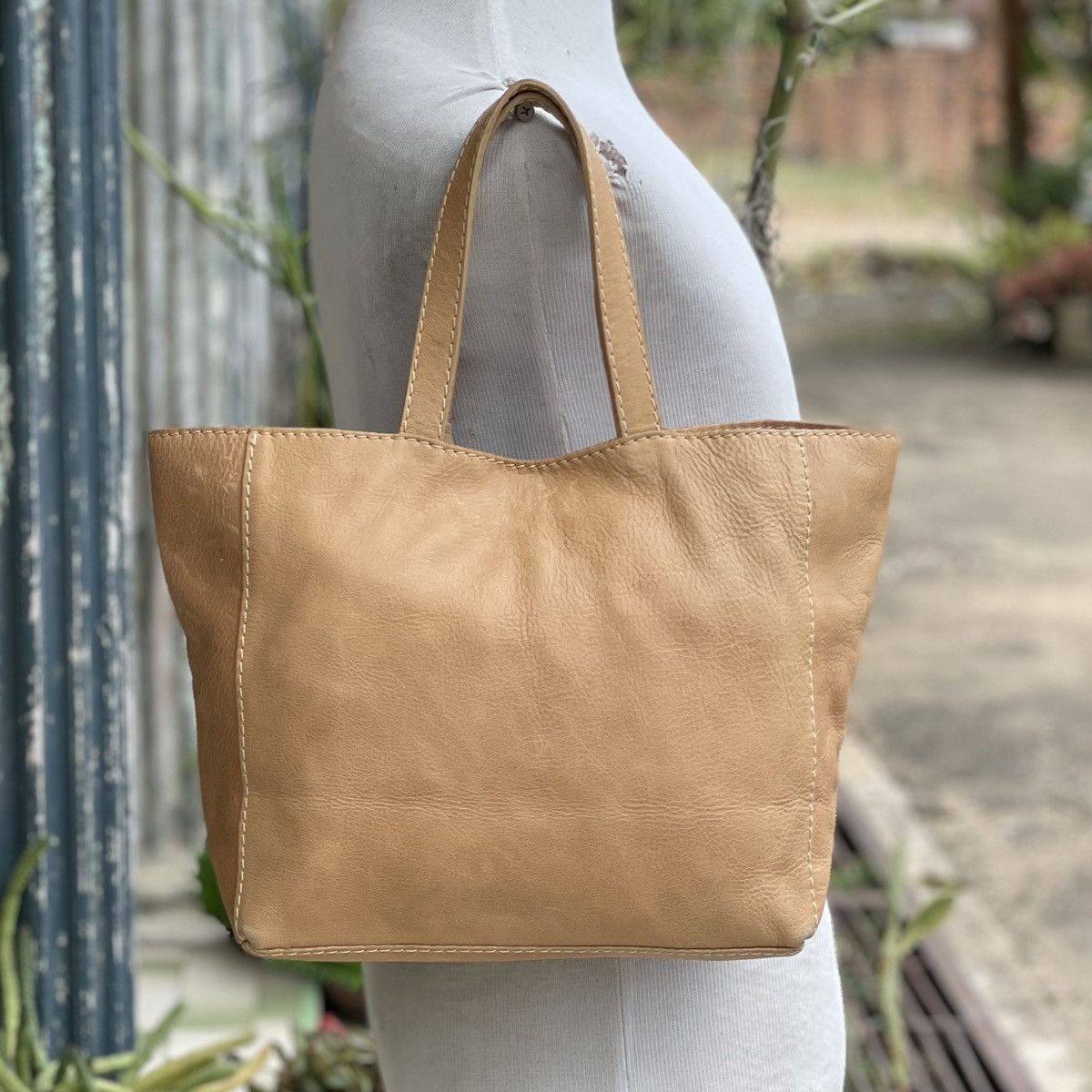 Leather × Vintage Vintage Loxwood Leather Tote Size ONE SIZE - 4 Thumbnail