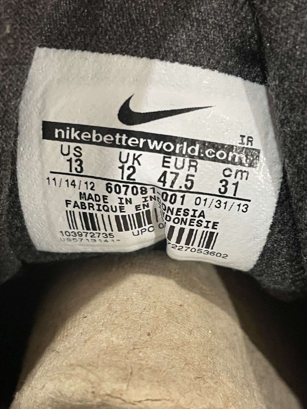 Nike Nike air trainer 1 qs size 13 Size US 13 / EU 46 - 2 Thumbnail