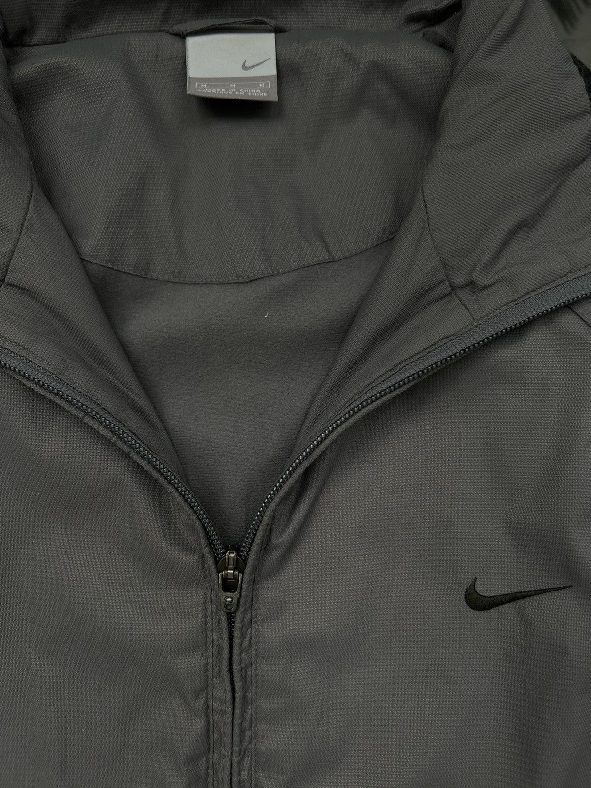 Nike × Vintage 90's NIKE RETRO RARE Y2K SWOOSH LOGO TRACK JACKET Size US M / EU 48-50 / 2 - 7 Thumbnail
