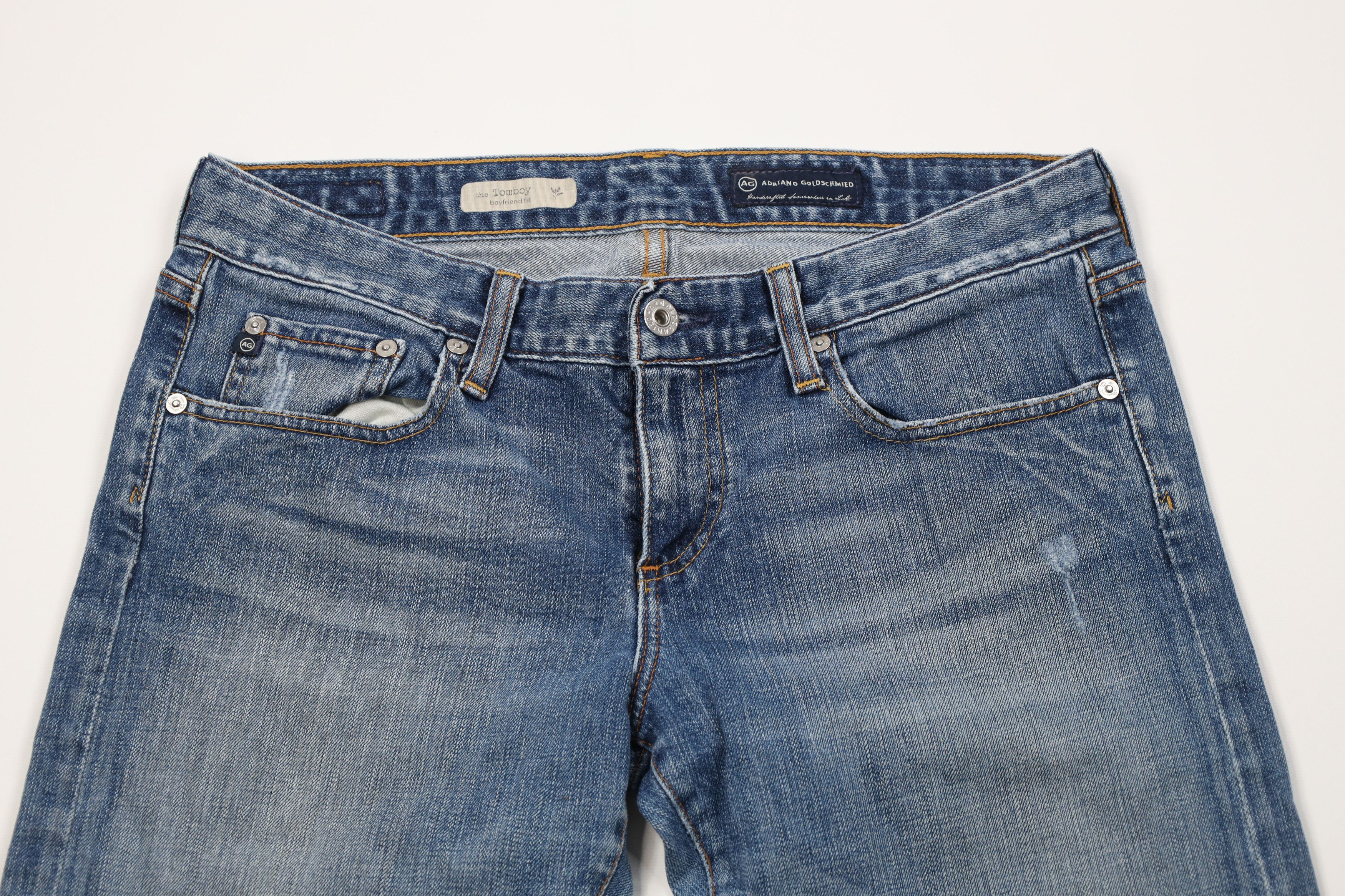 Vintage Y2K Adriano Goldschmied Boyfriend Flared Jeans US