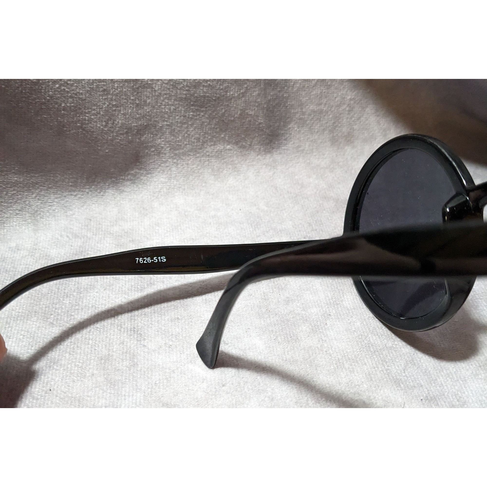 Other Vandy Retro Gothic Round Frame Sunglasses Size ONE SIZE - 8 Thumbnail
