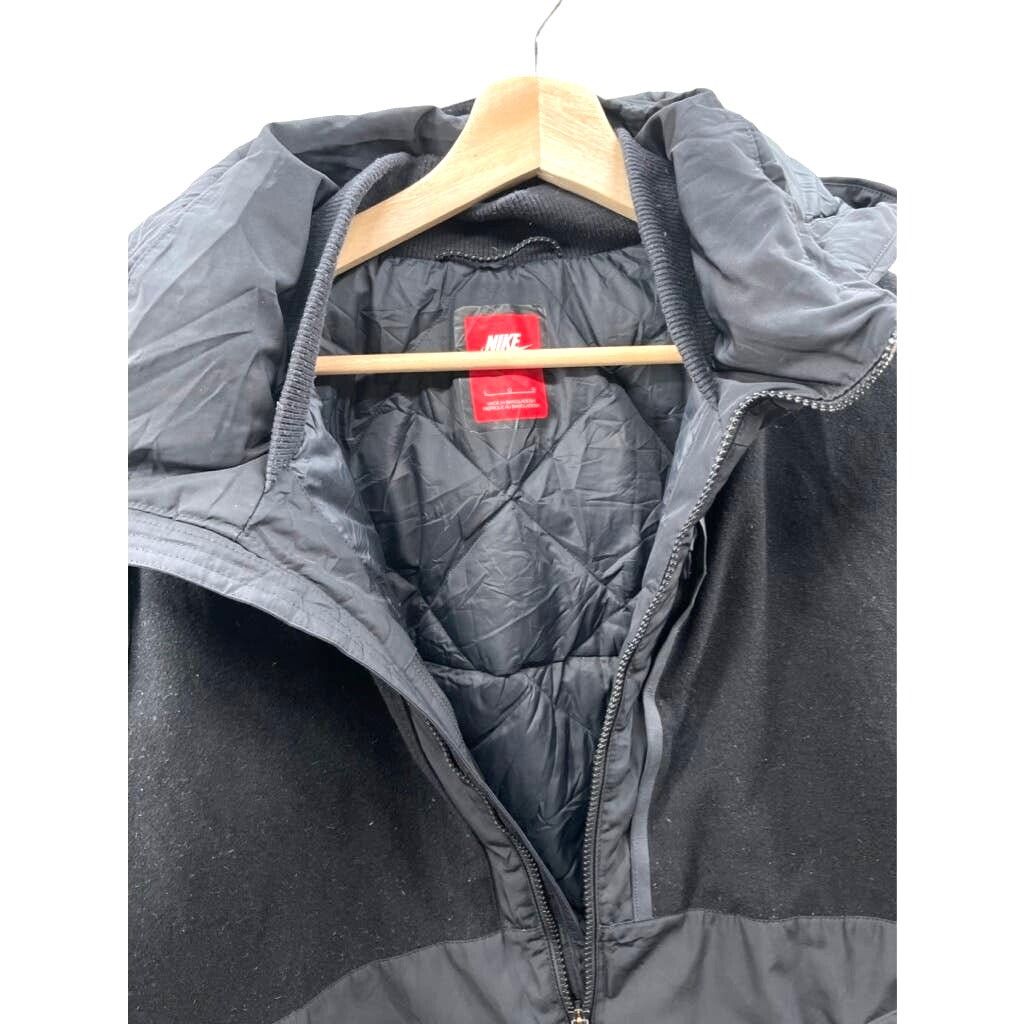 Nike 2000's Nike Men's Tech Fleece Fishtail Parka Jacket Size US L / EU 52-54 / 3 - 4 Thumbnail