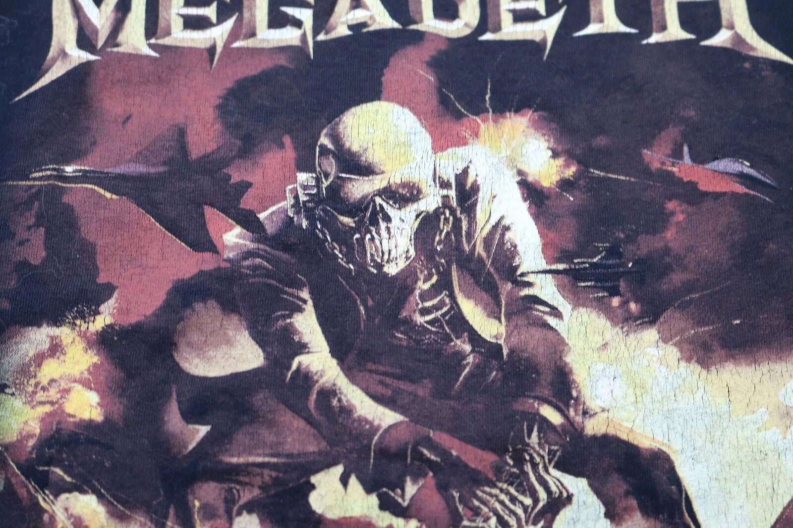 Other T-SHIRT OFFICIEL MEGADETH - SMASH GUITAR TEE music L/G Size US L / EU 52-54 / 3 - 5 Thumbnail