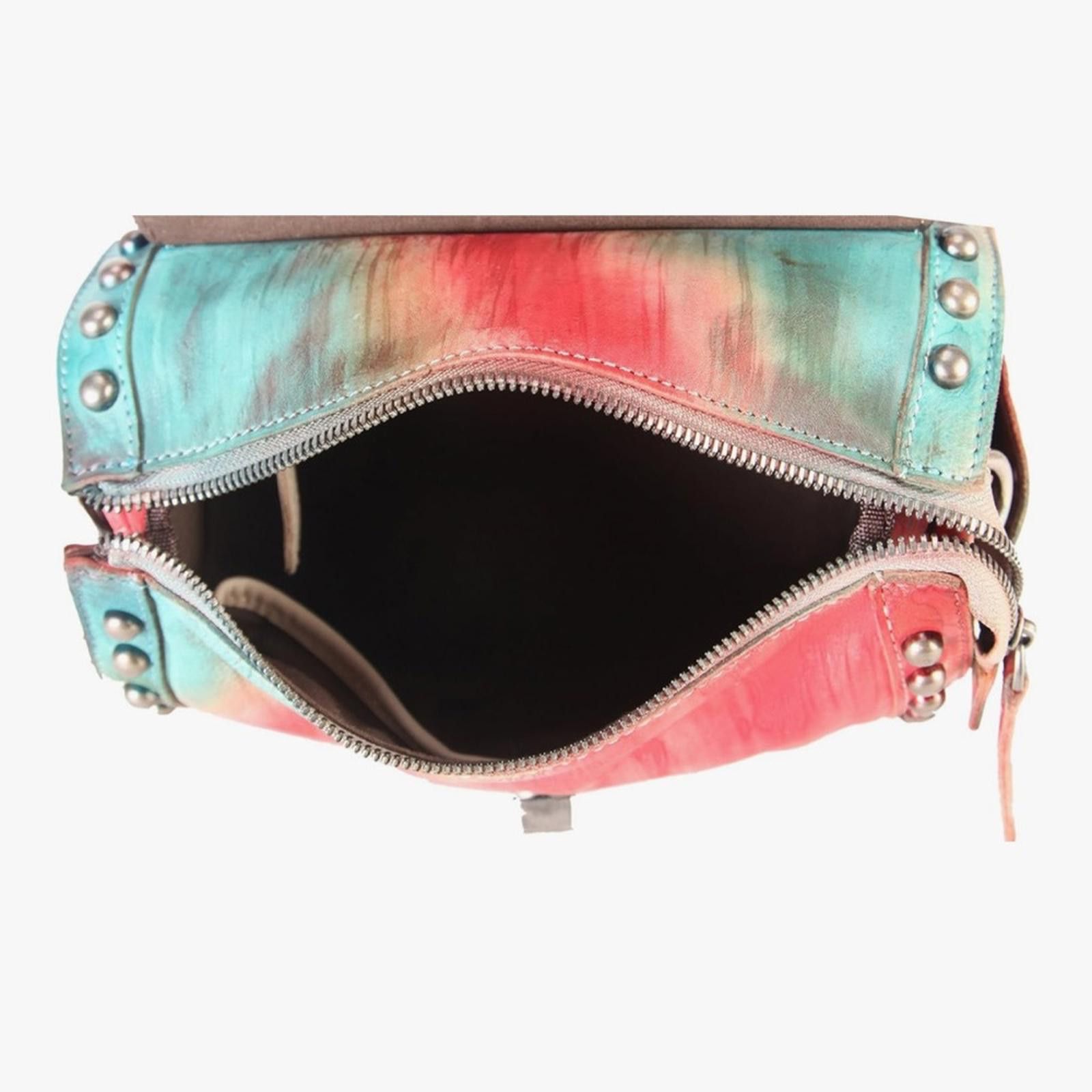 Other Studded Satchel Crossbody Purse Colorful Midsize NWT Size ONE SIZE - 6 Thumbnail