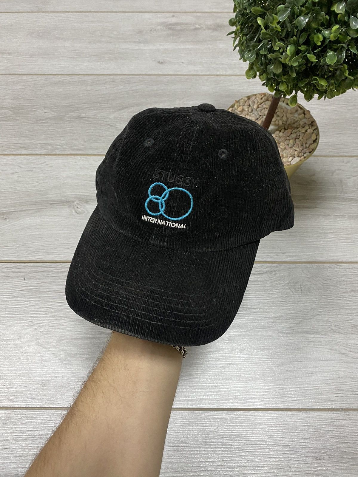 Stussy Stussy 80 corduroy cap international Size ONE SIZE - 1 Thumbnail