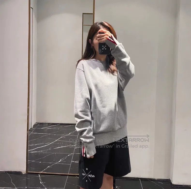 Thom Browne Thom Browne Light gray hoodie Size US L / EU 52-54 / 3 - 7 Thumbnail