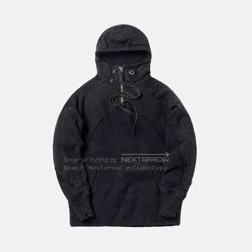Greg Lauren Greg Lauren Black Hoodie Size US XL / EU 56 / 4 - 1 Thumbnail