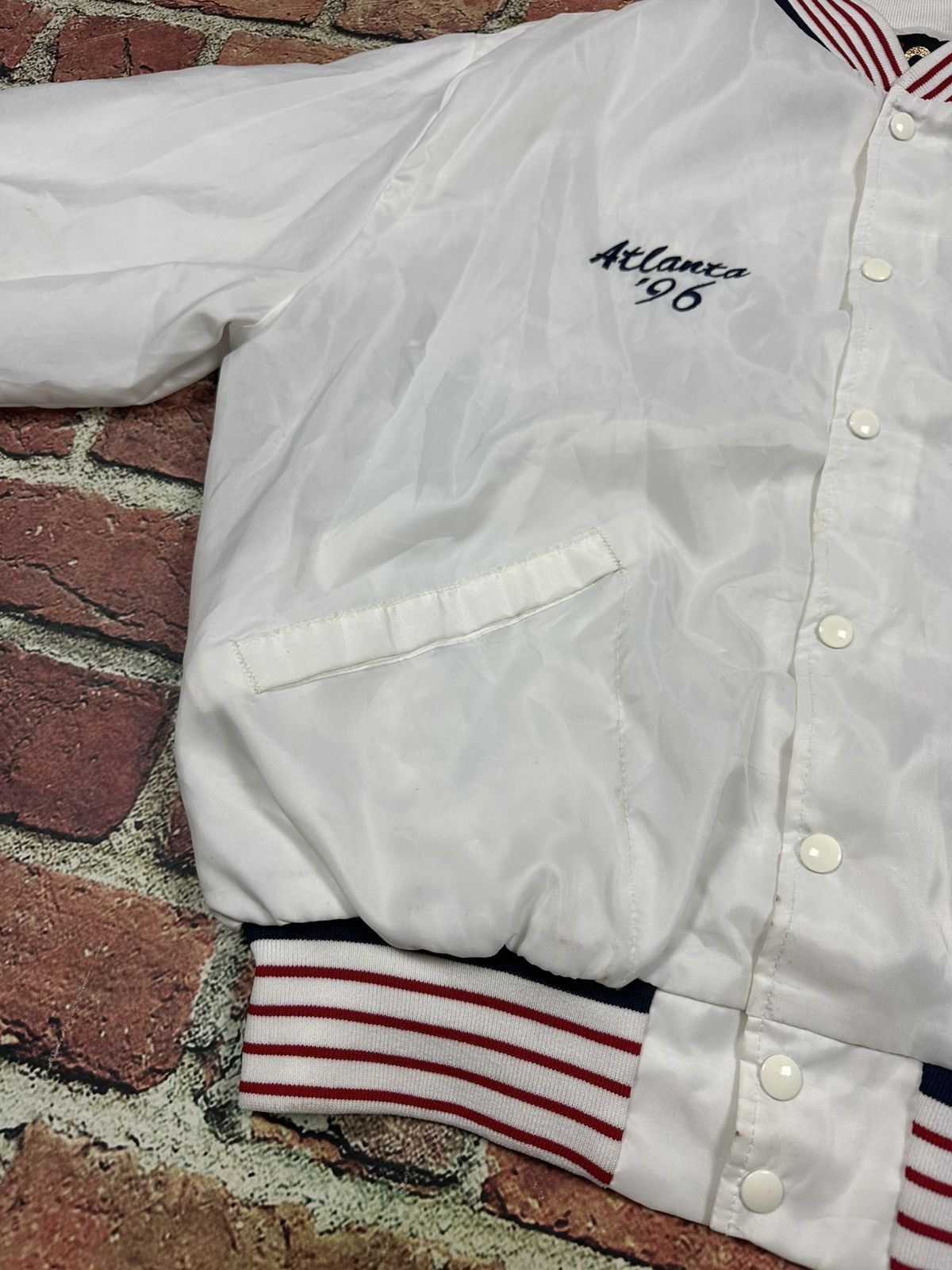 USA Olympics Vintage Atlanta Olympics King Louie Jacket 1996 USA Bomber Size US XL / EU 56 / 4 - 12 Thumbnail