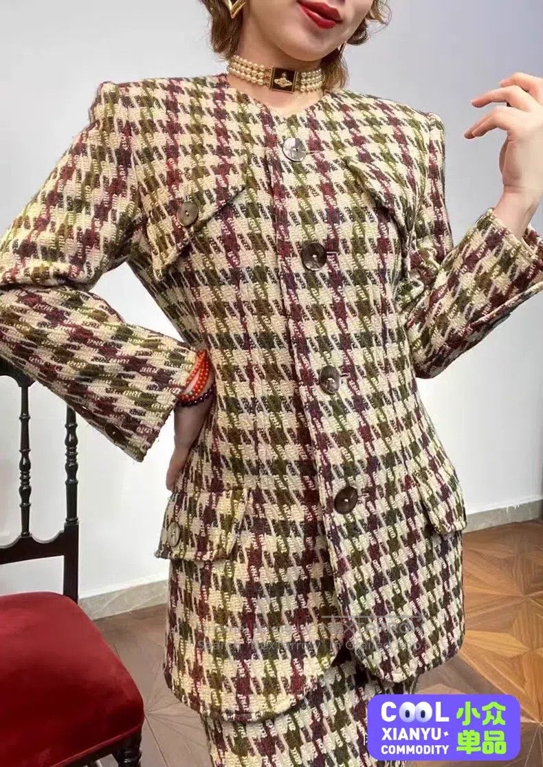 Valentino Valentino Small fragrance wind houndstooth set Size M / US 6-8 / IT 42-44 - 2 Thumbnail