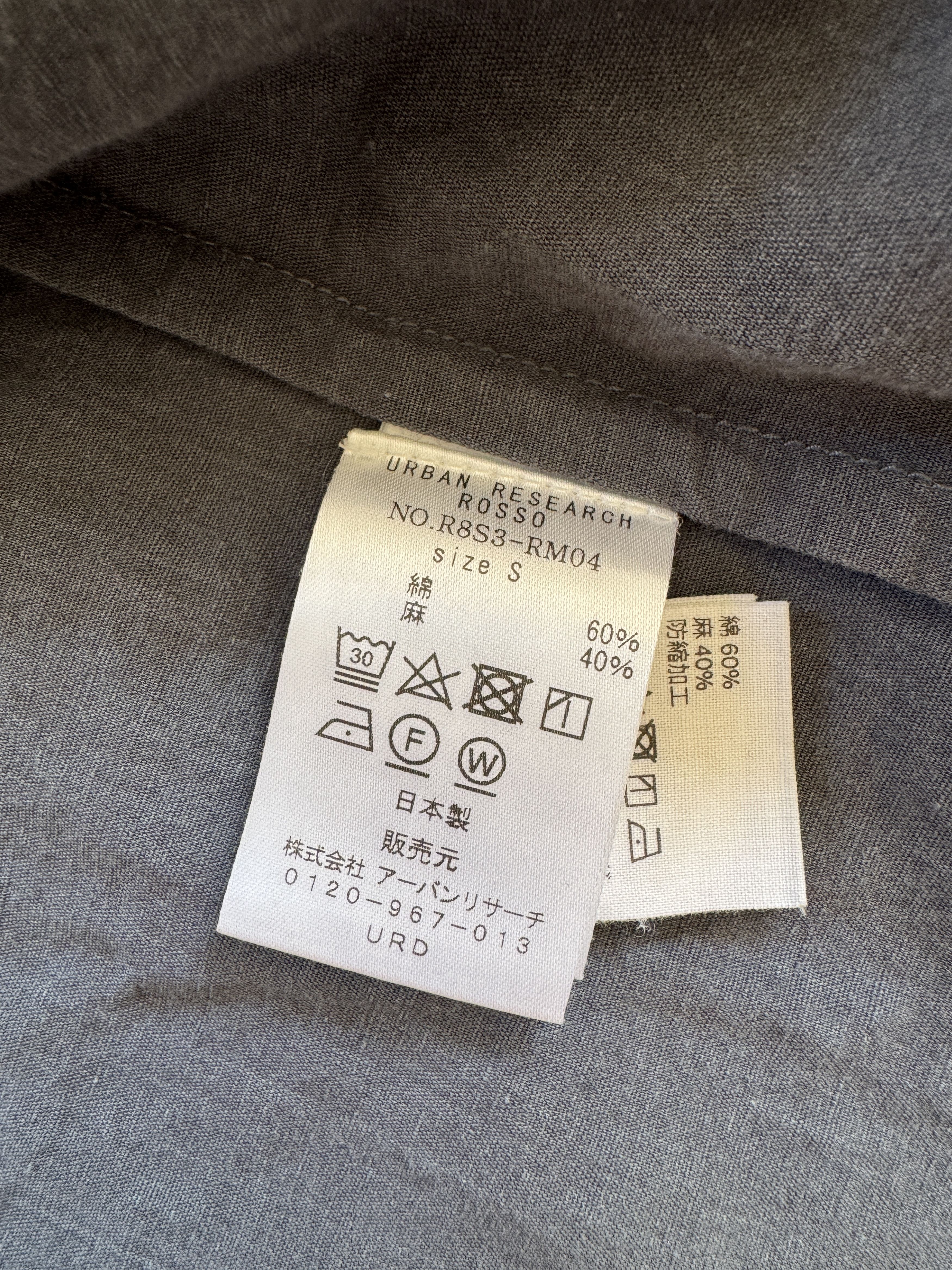 MAN-TLE R8S3 – Linen / Cotton – Dawn Gray Size US S / EU 44-46 / 1 - 6 Thumbnail