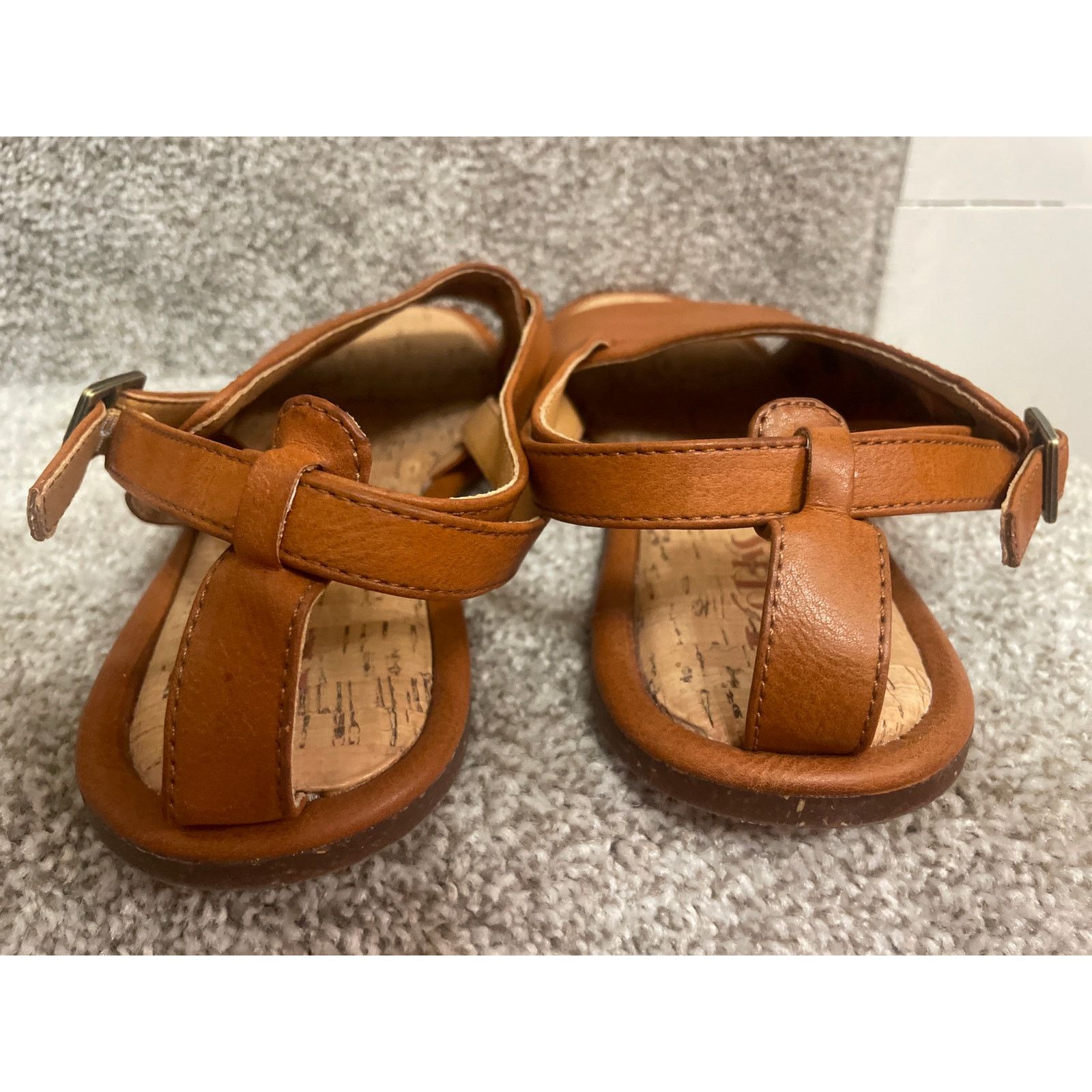 Kork-Ease Korks by Kork Ease Open-Toe Slingback Buckle Brown Sandal,10 Size US 10 / IT 40 - 5 Thumbnail