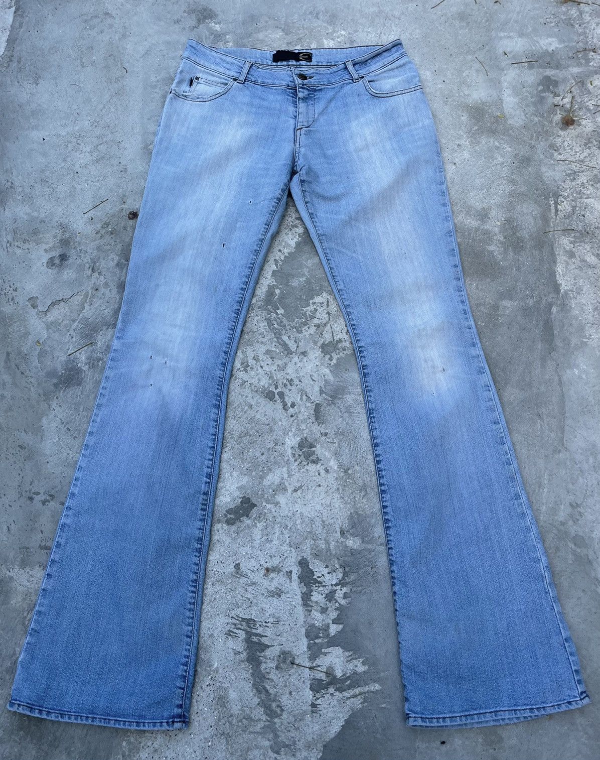 Just Cavalli × Roberto Cavalli Just Cavalli vintage embroidered jeans Size US 28 / EU 44 - 2 Thumbnail