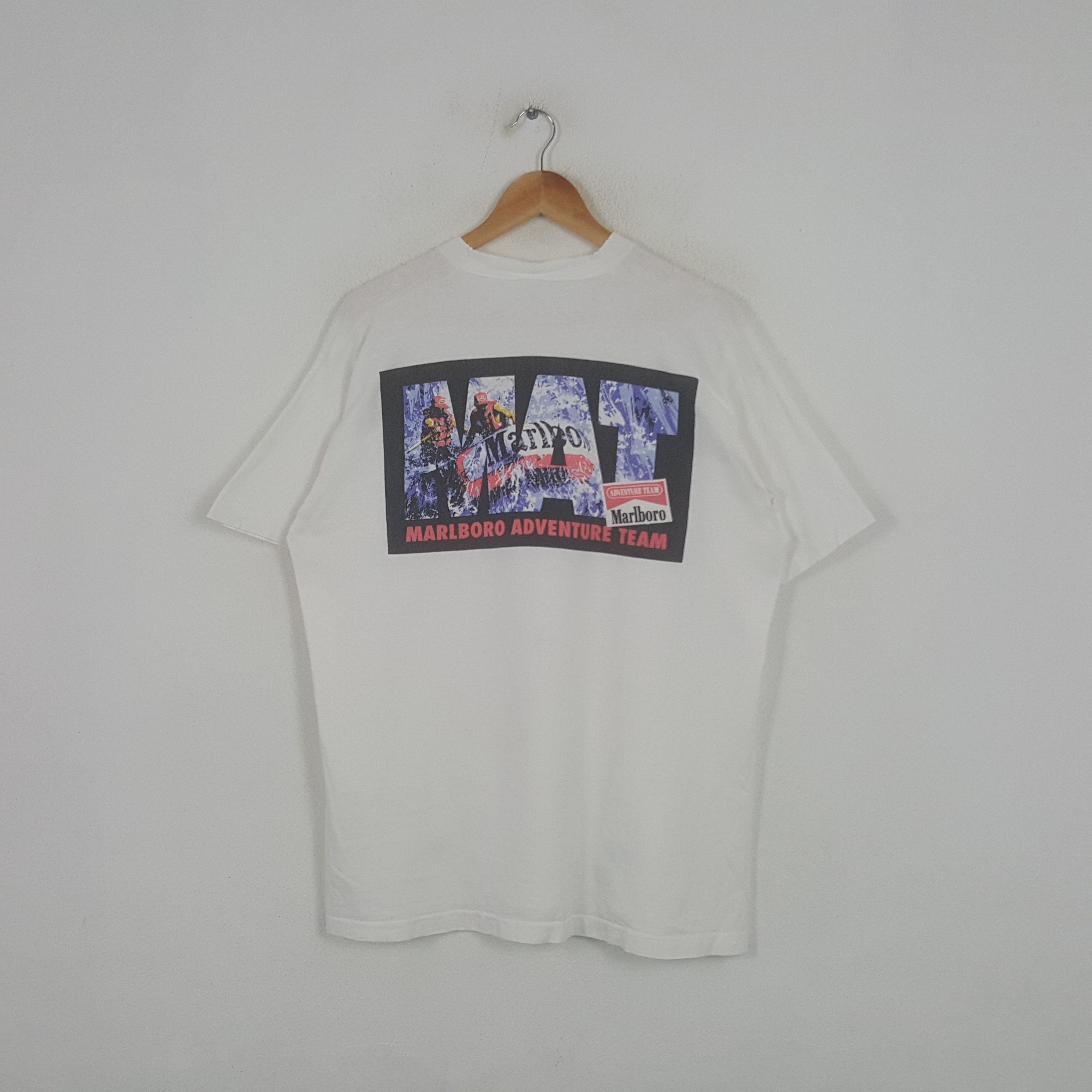 Vintage Vintage 90's Marlboro Adventures Team Sport Promo Tshirt | Grailed