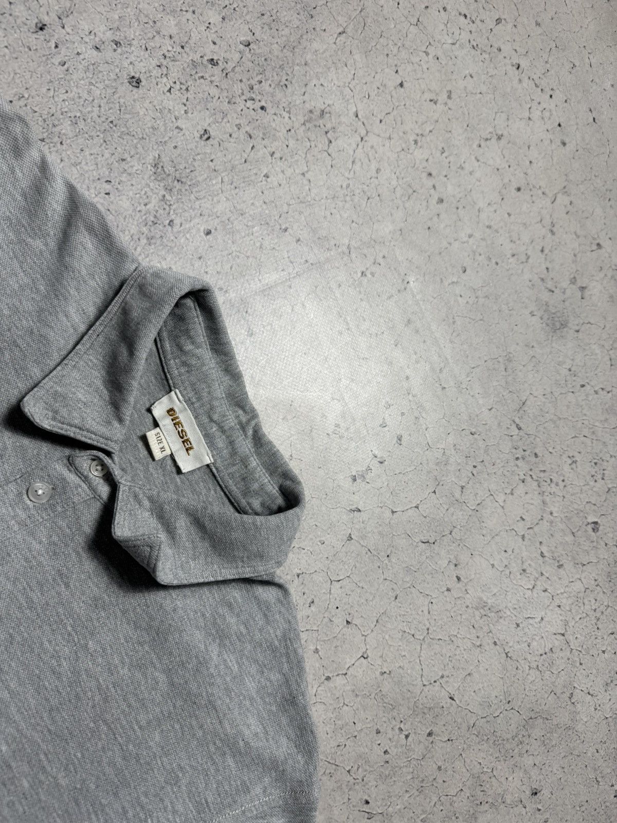 Diesel Diesel Industry Polo Shirt Grey Size XL Size US XL / EU 56 / 4 - 4 Thumbnail