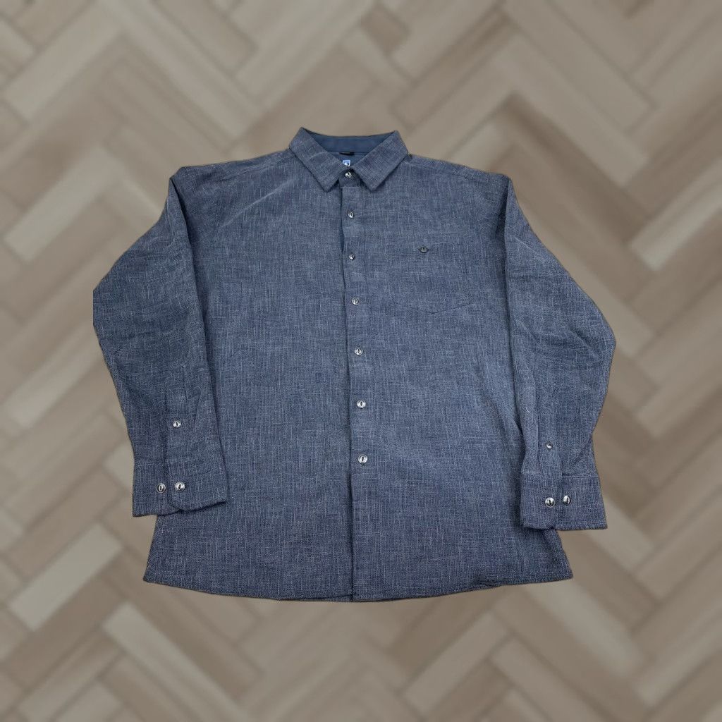Vintage Kuhl Shirt Mens M Gray Uproar Five Panel Long Sleeve Waffle Casual Outdoor #9608 Size US M / EU 48-50 / 2 - 1 Thumbnail