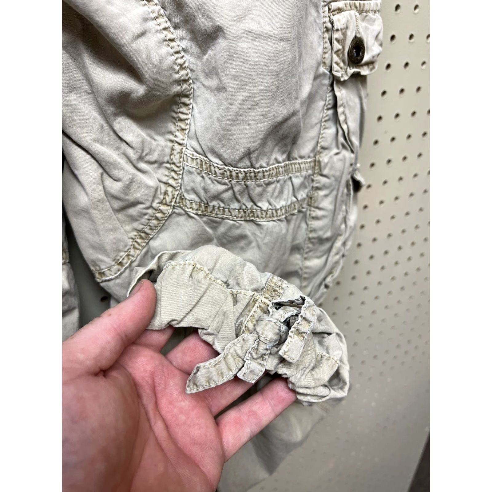 Polo Ralph Lauren VINTAGE Polo Ralph Lauren Cargo Pants Mens 38x32 Tan Beige Cotton Military Utility Army Size US M / EU 48-50 / 2 - 6 Thumbnail
