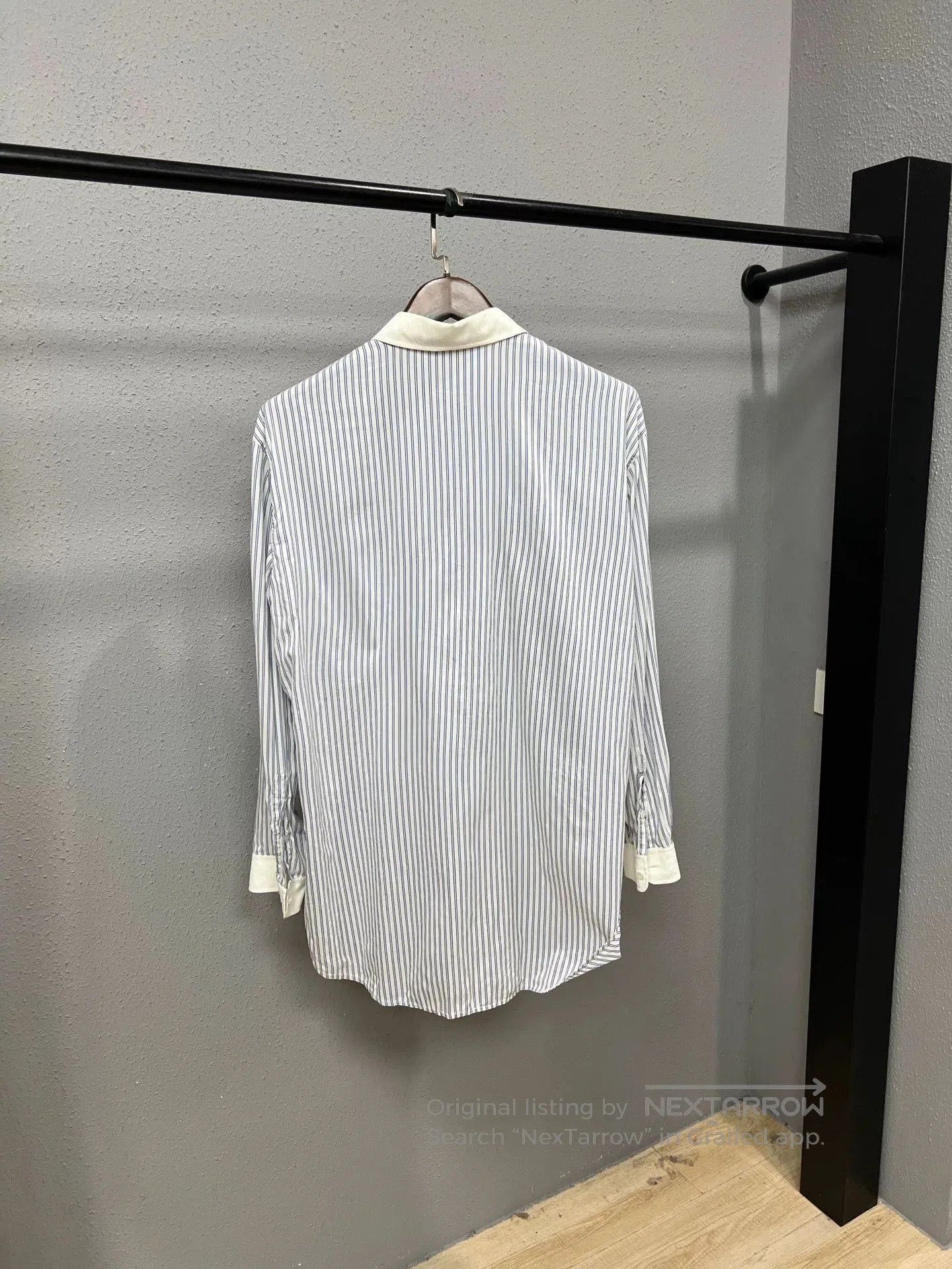 Celine celine striped long sleeve shirt size 40. Size US M / EU 48-50 / 2 - 2 Thumbnail