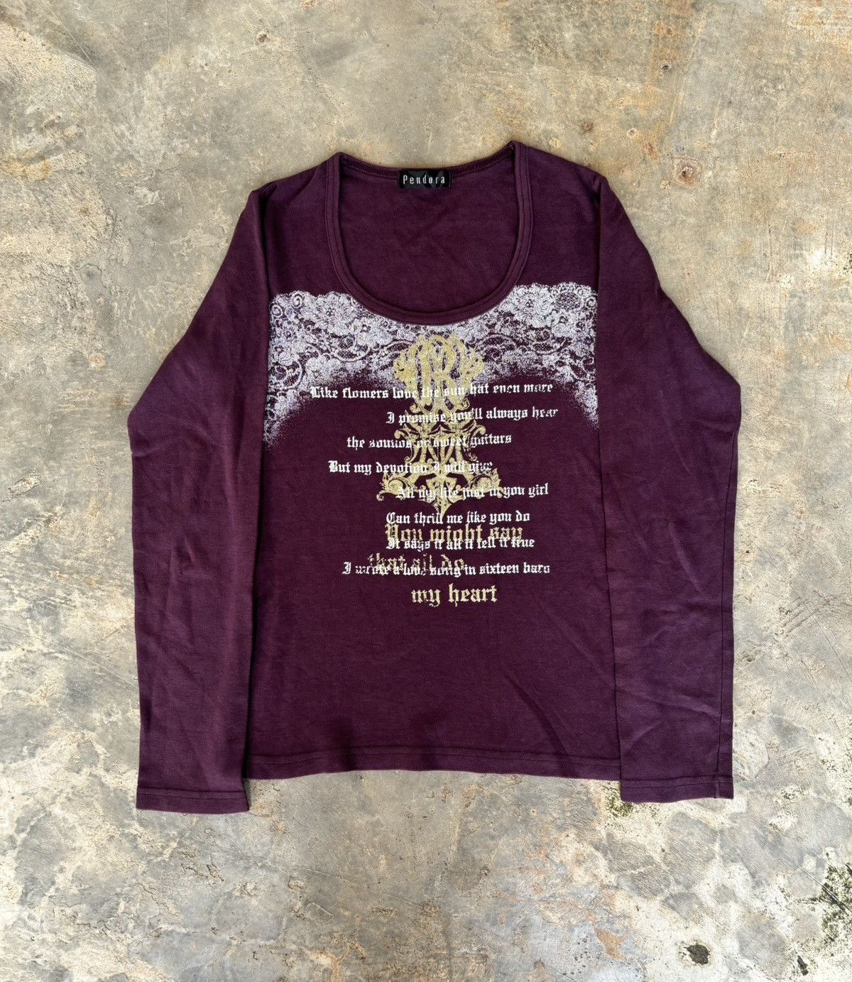 Hysteric Glamour Y2k Pendora Ifwixwasnine Punk Style Longsleeve Size L / US 10 / IT 46 - 1 Thumbnail