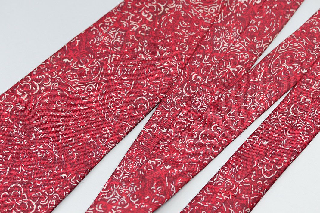 Jean-Louis Scherrer Vintage Jean-Louis Scherrer Red Silk Tie Size ONE SIZE - 9 Thumbnail