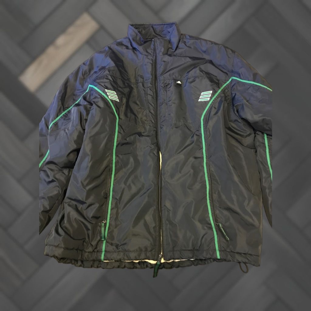 Adidas Adidas Jacket XL Blue Puffer Nylon Men XL Size US XL / EU 56 / 4 - 1 Thumbnail