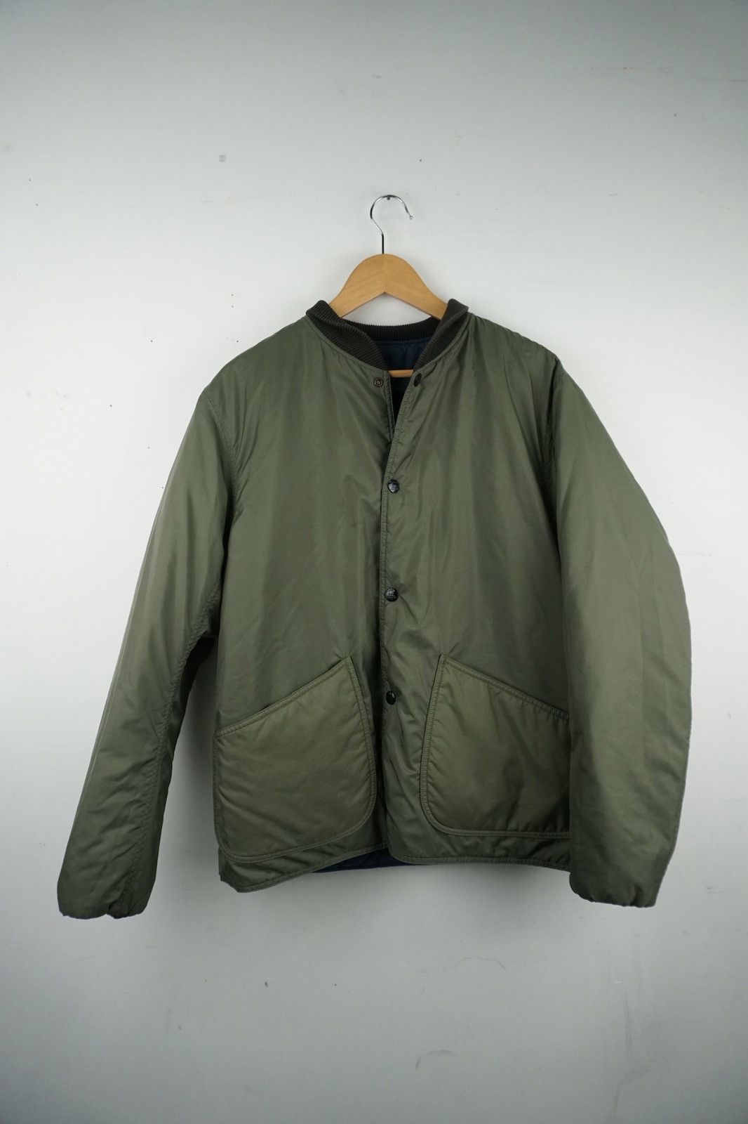 RRL Ralph Lauren Double RL Embroidered Reversible Bomber Jacket Size US L / EU 52-54 / 3 - 3 Thumbnail