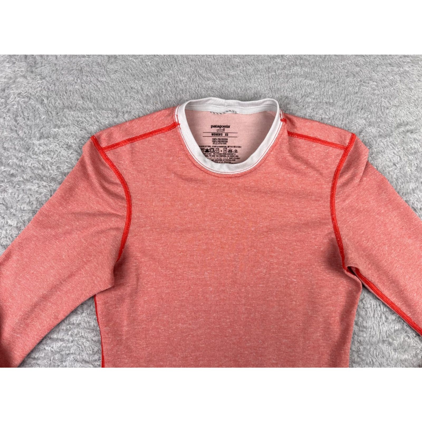 Patagonia Patagonia Shirt Womens XS Pink Capilene 2 Lightweight Long Sleeve Crew Neck T-Shirt Casual Outdoor Size XS / US 0-2 / IT 36-38 - 5 Thumbnail