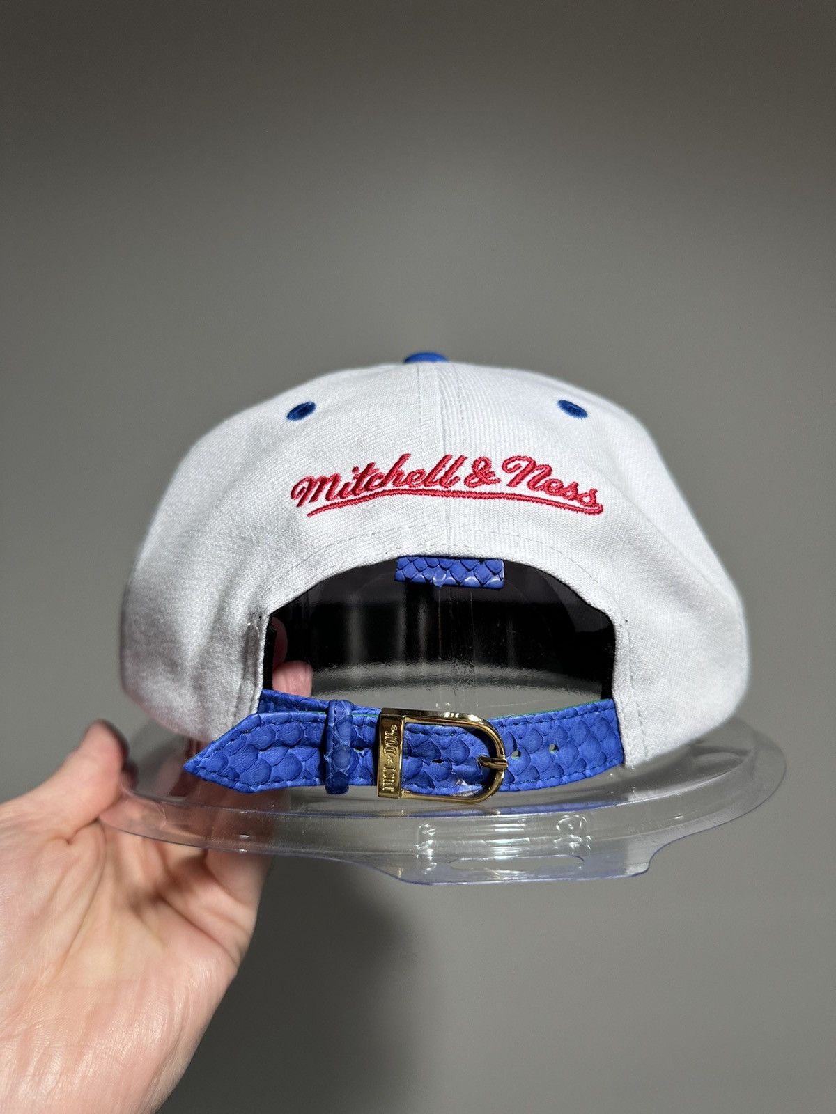 Just Don Just Don x Mitchell & Ness NHL All Star White/Blue Hat Size ONE SIZE - 9 Thumbnail