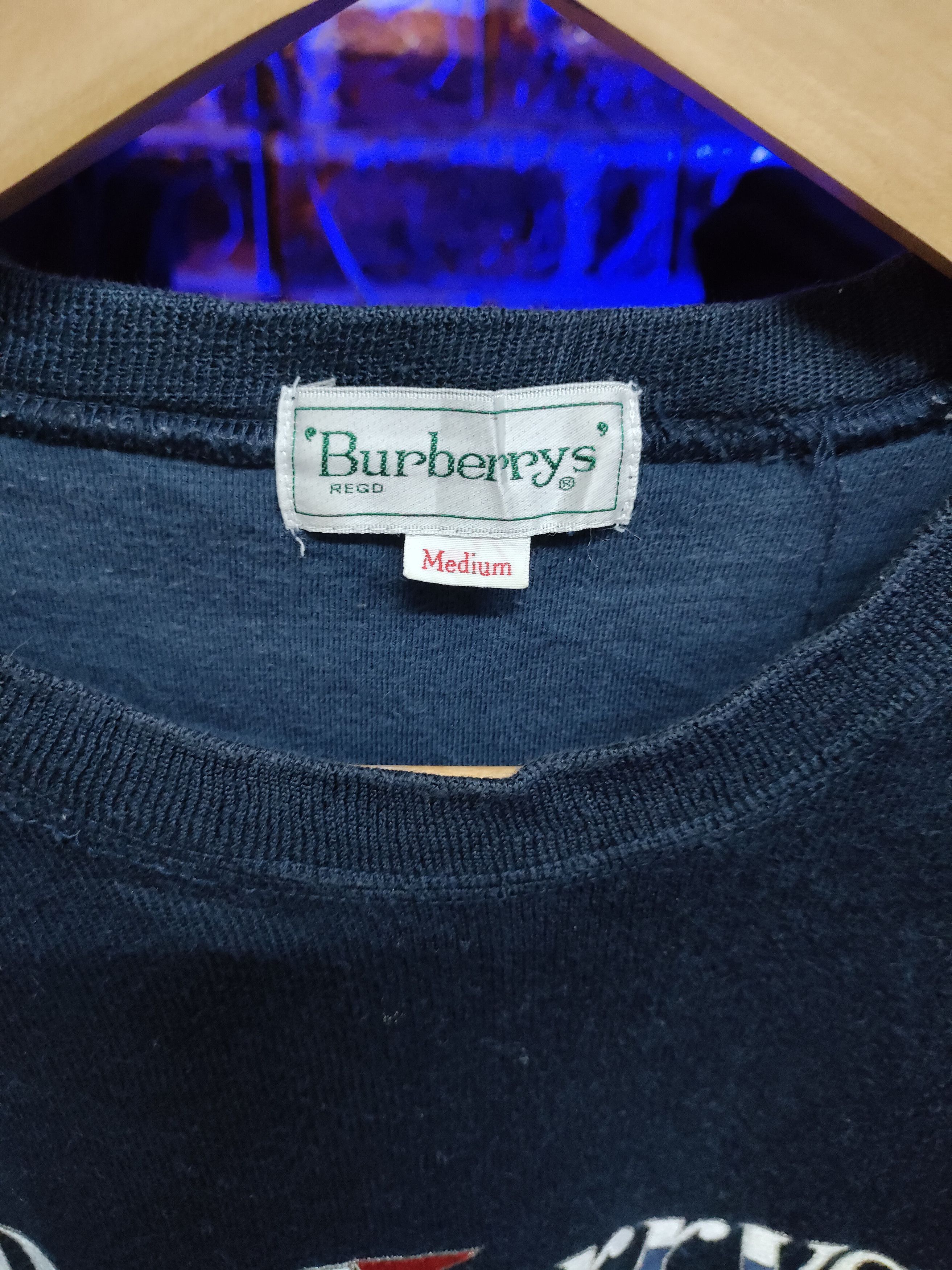 Burberry × Vintage Vintage Burberrys Spellout Logo Size US M / EU 48-50 / 2 - 7 Thumbnail
