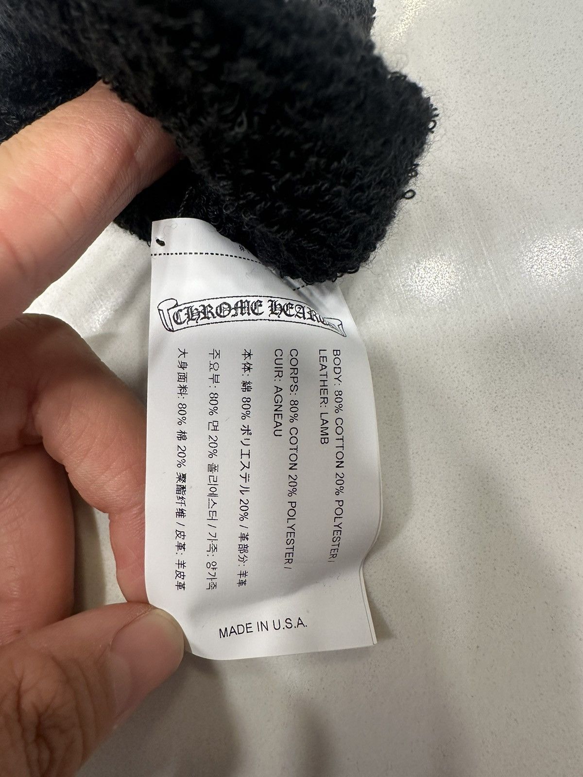 Chrome Hearts 🔥Chrome Hearts Sweatbands Black White Cross Patches🔥 Size ONE SIZE - 4 Thumbnail
