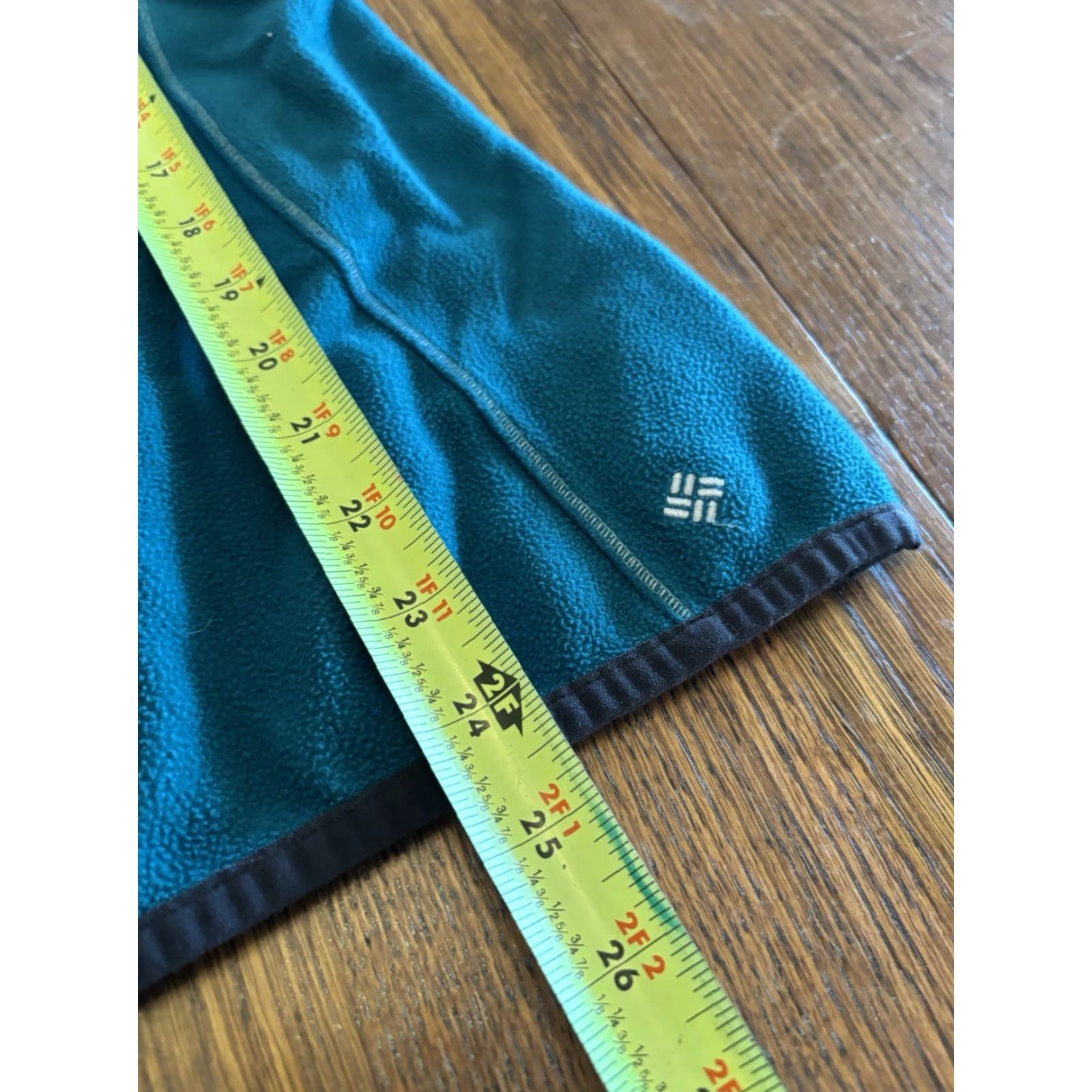 Vintage Columbia Titanium Omni Heat Fleece Quarter Zip Womens L Jacket Green Heated Adulti? Mens? Size L / US 10 / IT 46 - 4 Thumbnail
