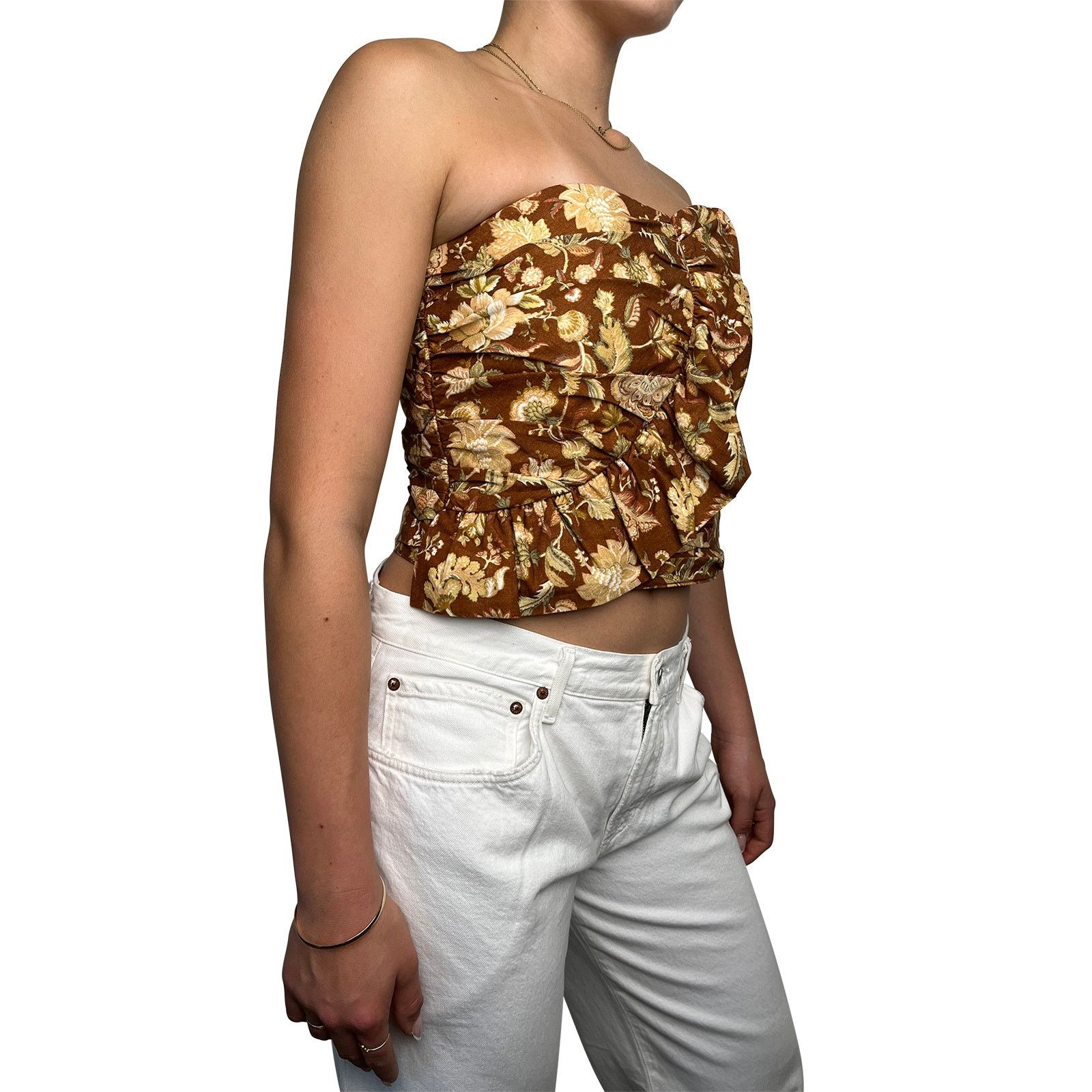 Sezane Sézane Floral bustier Size M / US 6-8 / IT 42-44 - 2 Thumbnail