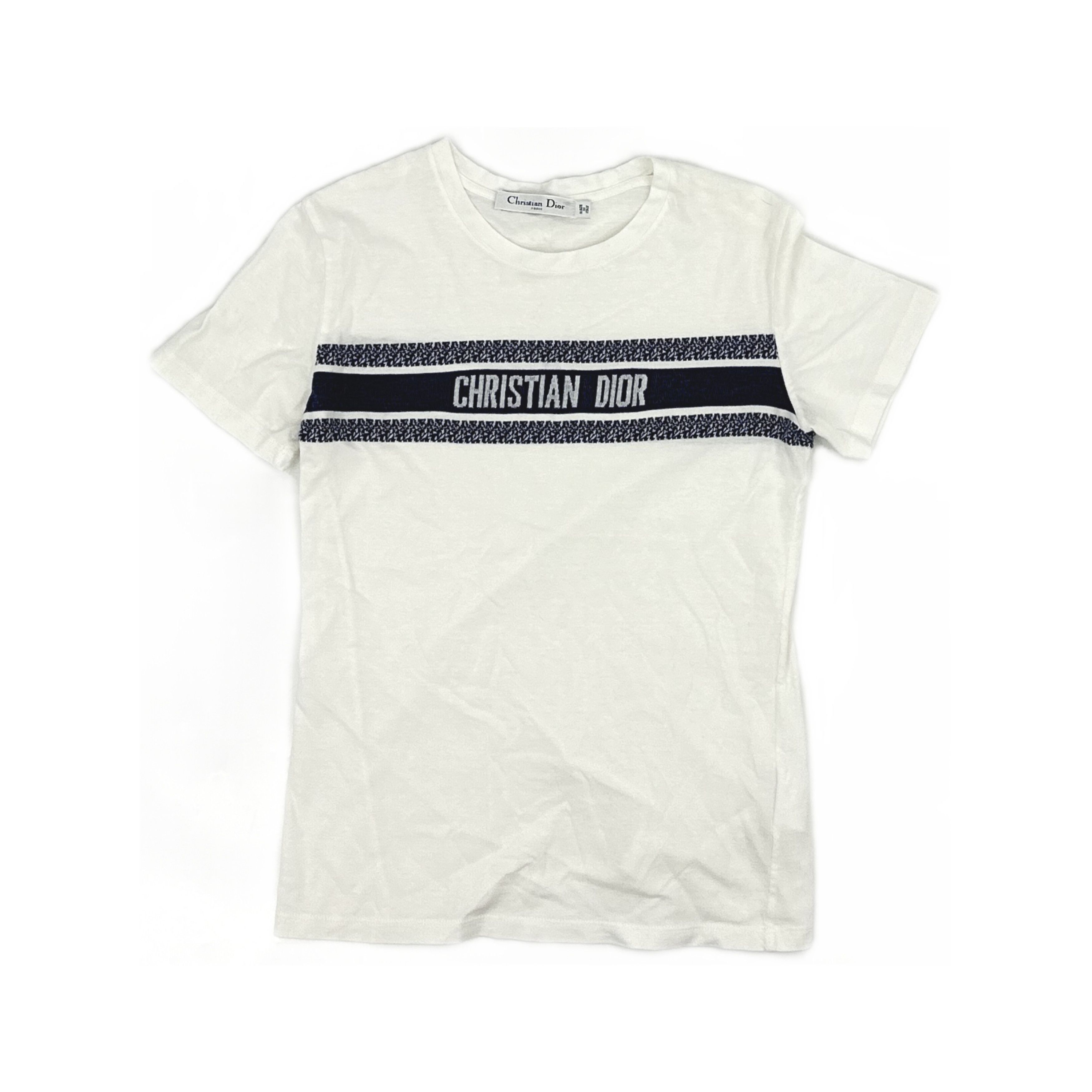 Dior × Hedi Slimane Dior Homme 2007 Hedi Slimane T-shirt xs stripe