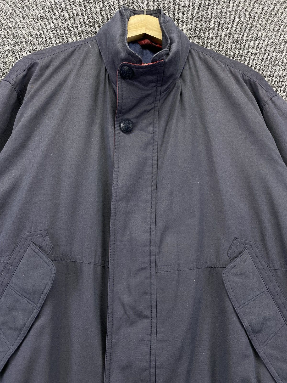 Burberry Vintage Burberry Sports Hidden Hooded Zip Up Jacket Size US M / EU 48-50 / 2 - 5 Thumbnail