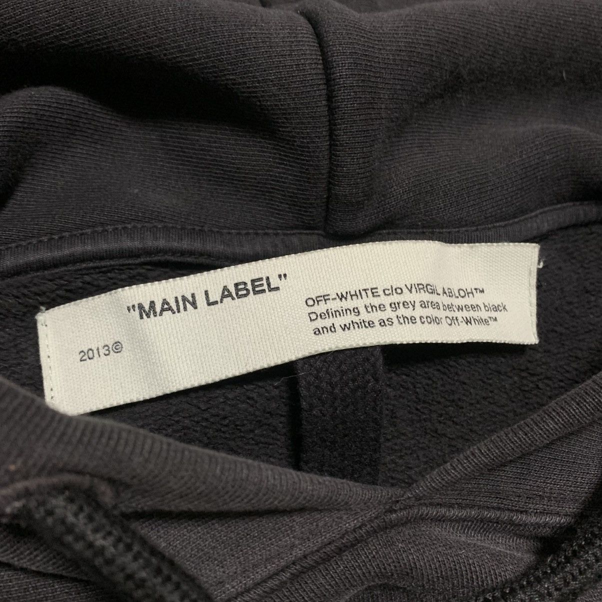 Off-White Off White Small Hand Logo Off Black Hoodie Virgil Abloh 2020 Size US S / EU 44-46 / 1 - 9 Thumbnail