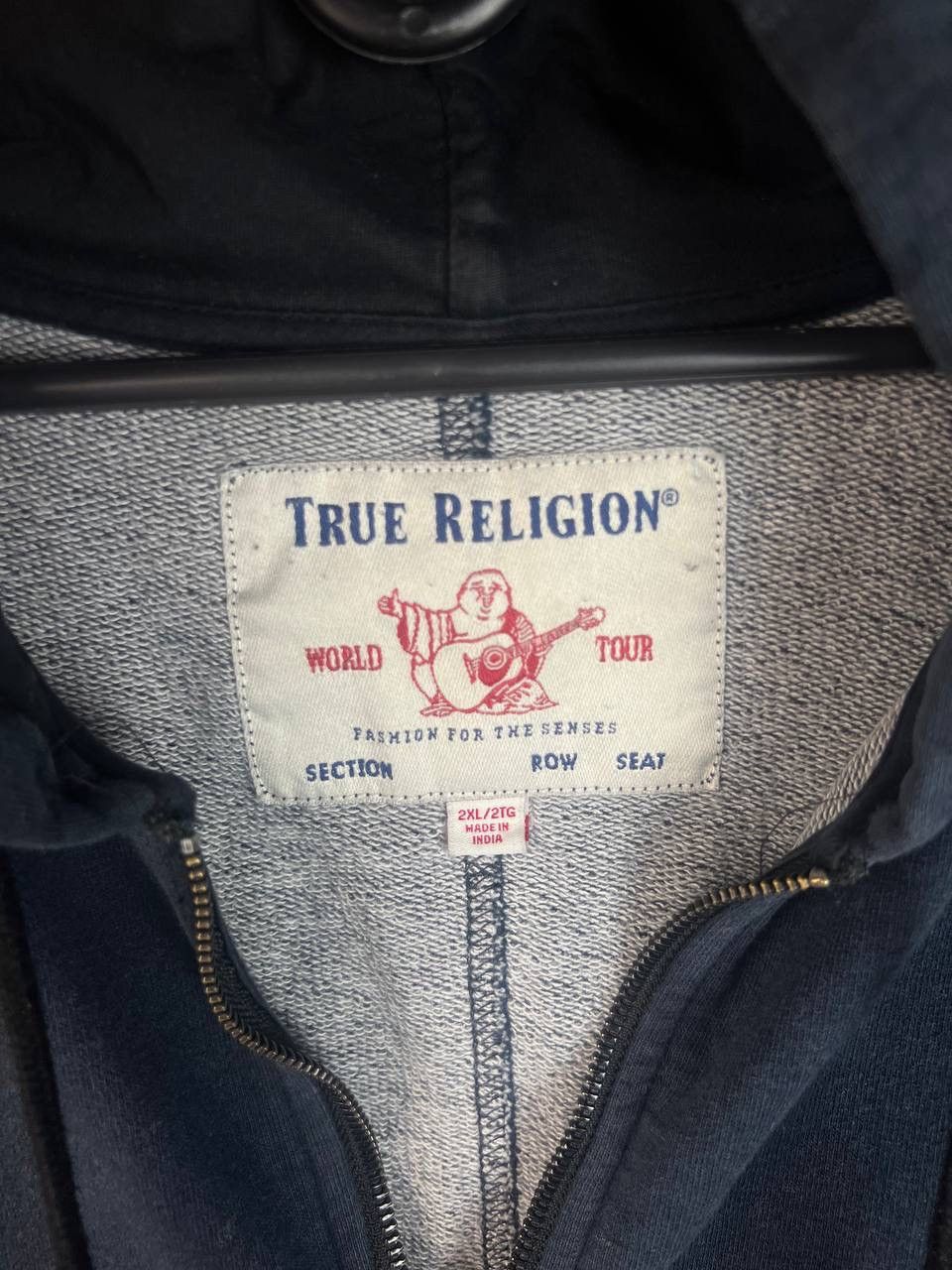 True Religion True Religion luxury zip hoodie size XXL Size US XXL / EU 58 / 5 - 9 Thumbnail
