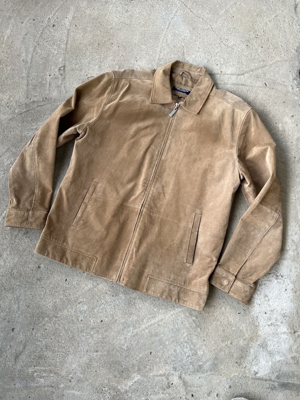 Tom Tailor Tom Tailor Leather Jacket Size US XL / EU 56 / 4 - 1 Thumbnail