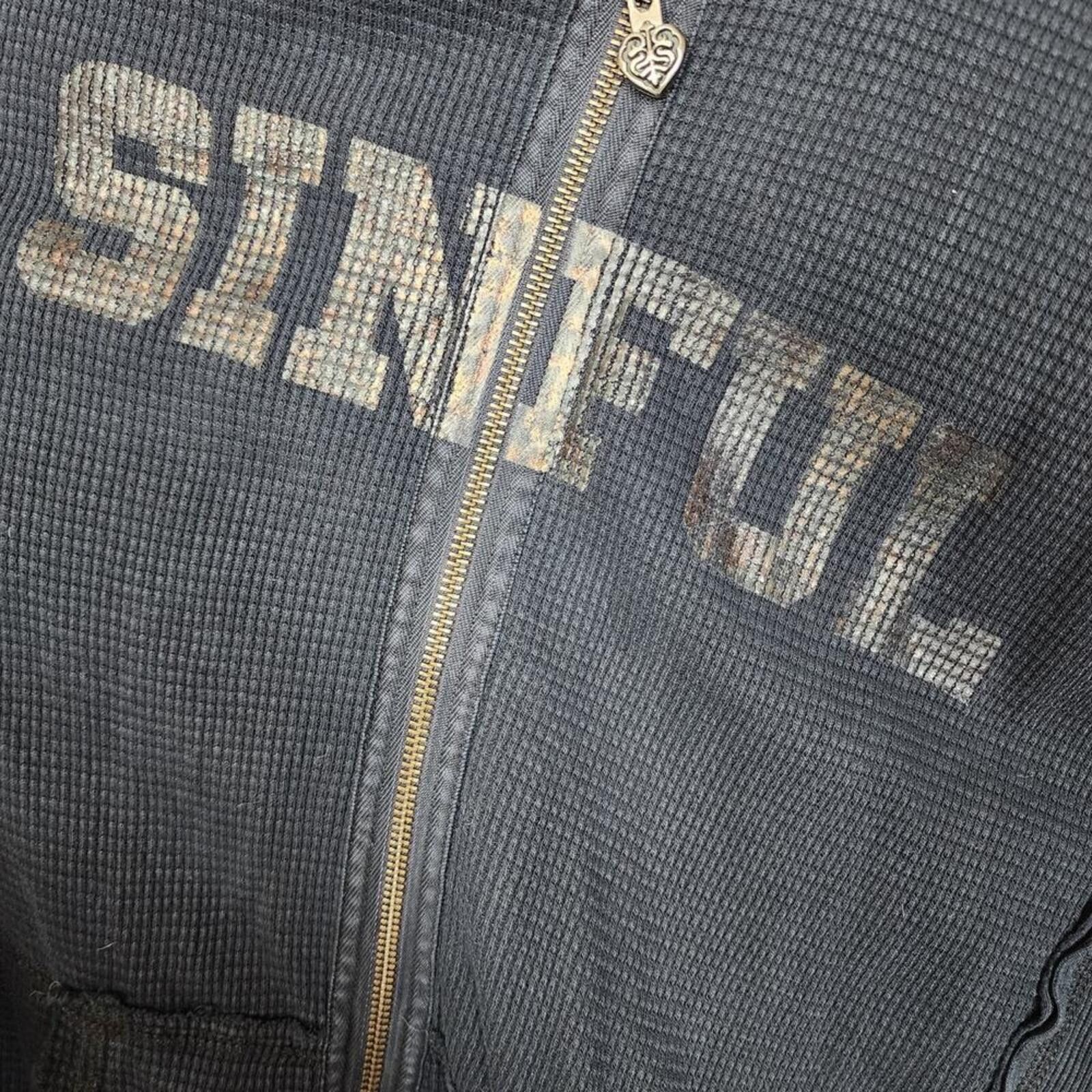 Other Affliction Sinful Reversible Thermal Hoodie Size XL / US 12-14 / IT 48-50 - 6 Thumbnail