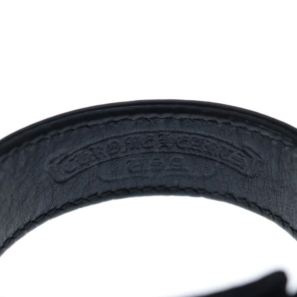 Chrome Hearts Chrome Hearts Rolling Stones lip tongue leather bracelet Size ONE SIZE - 5 Thumbnail