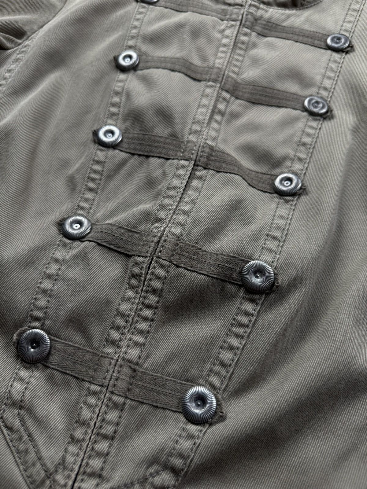 Ann Demeulemeester VNTG Napoleon Button Millitary Jacket Ifsixwasnine Balmain Size M / US 6-8 / IT 42-44 - 6 Thumbnail