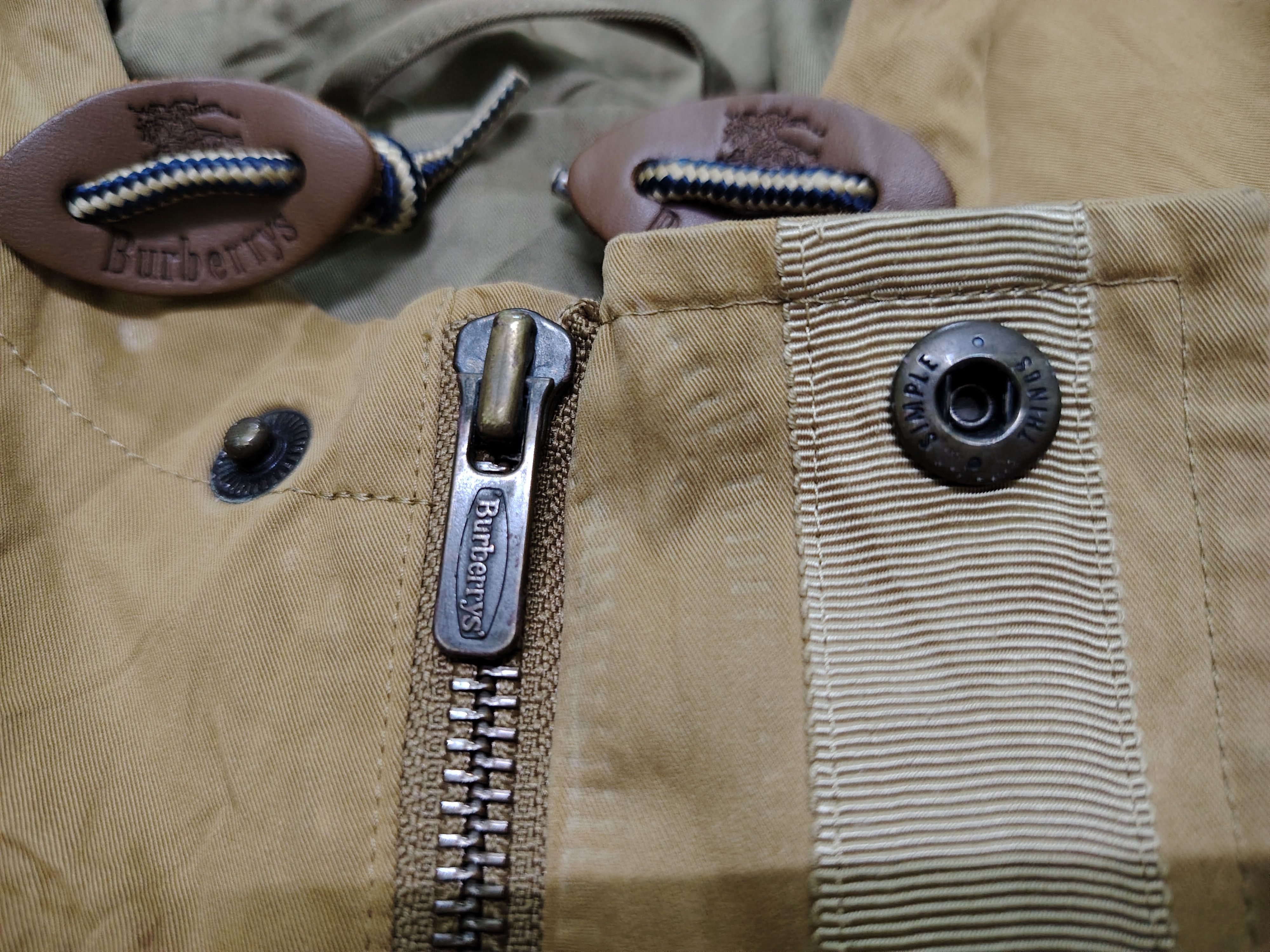 Burberry × Burberry Prorsum × Vintage Vintage 90's Burberrys London Parka Long Jacket Size US L / EU 52-54 / 3 - 9 Thumbnail