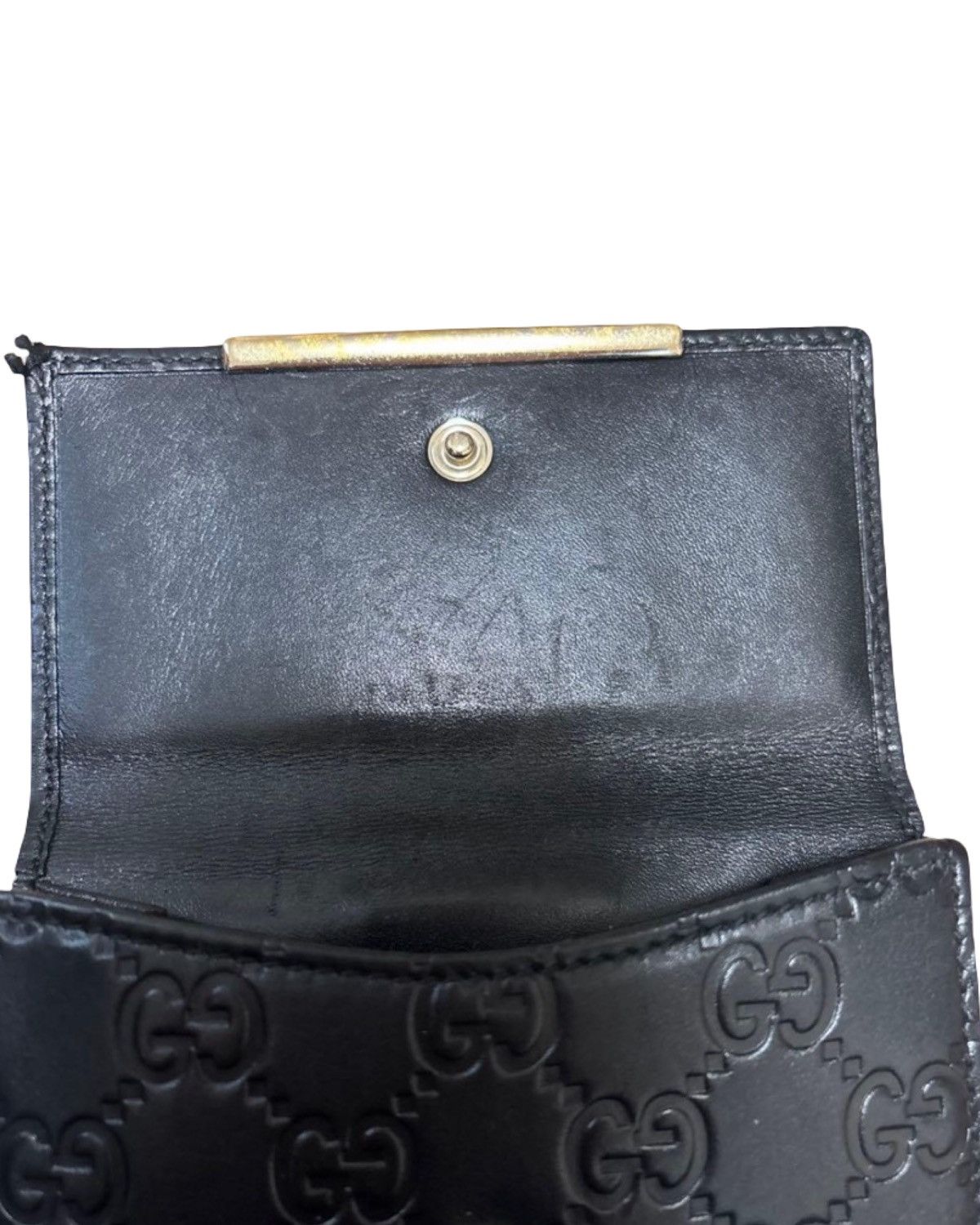 Gucci 🇮🇹MADE IN ITALY🇮🇹 GUCCI Leather Wallet Size ONE SIZE - 5 Thumbnail