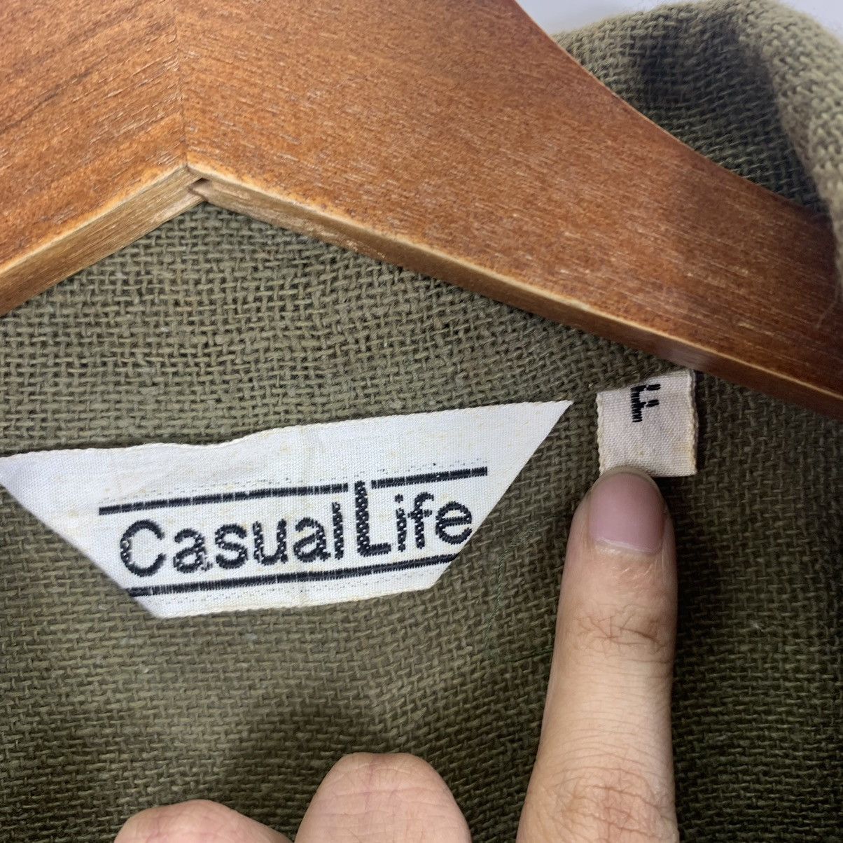 Japanese Brand × Vintage Vintage Japanese Brand Casual Life Printed Button Jacket Size US M / EU 48-50 / 2 - 5 Thumbnail