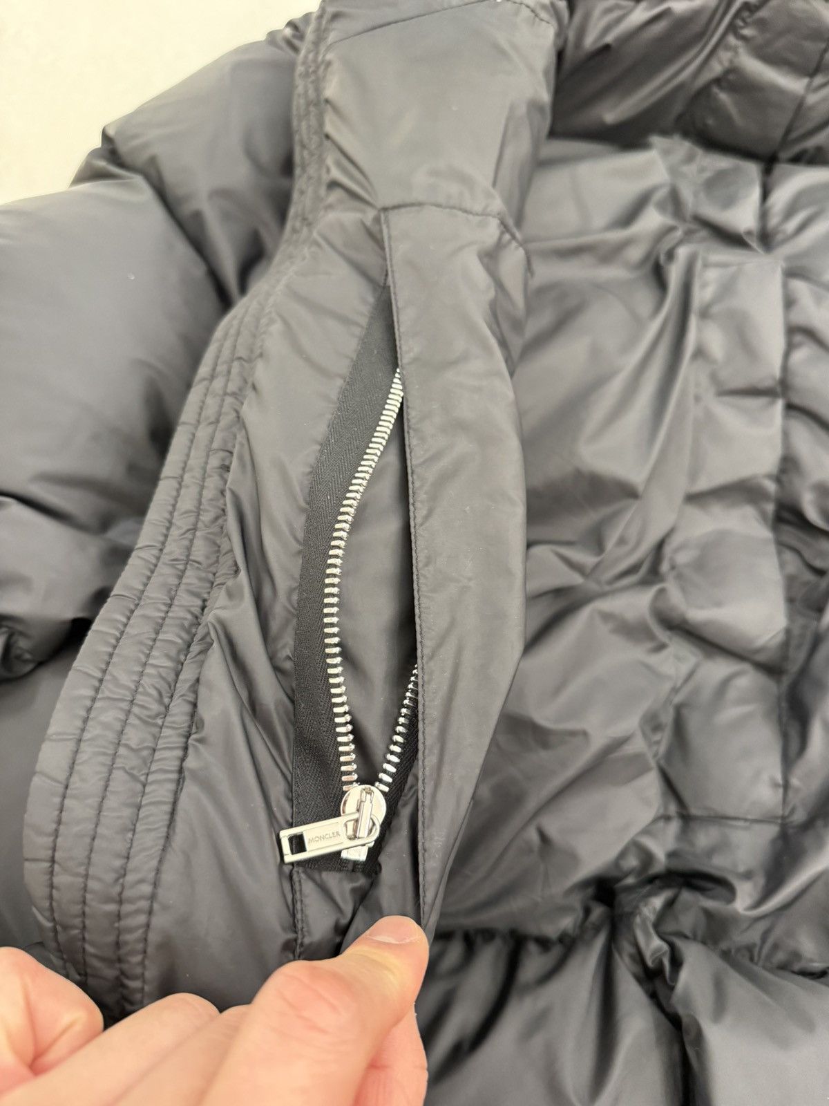 Moncler × Rick Owens Moncler x Rick Owens Cyclopic Long Down Jacket Black - 23FW Size US L / EU 52-54 / 3 - 12 Thumbnail